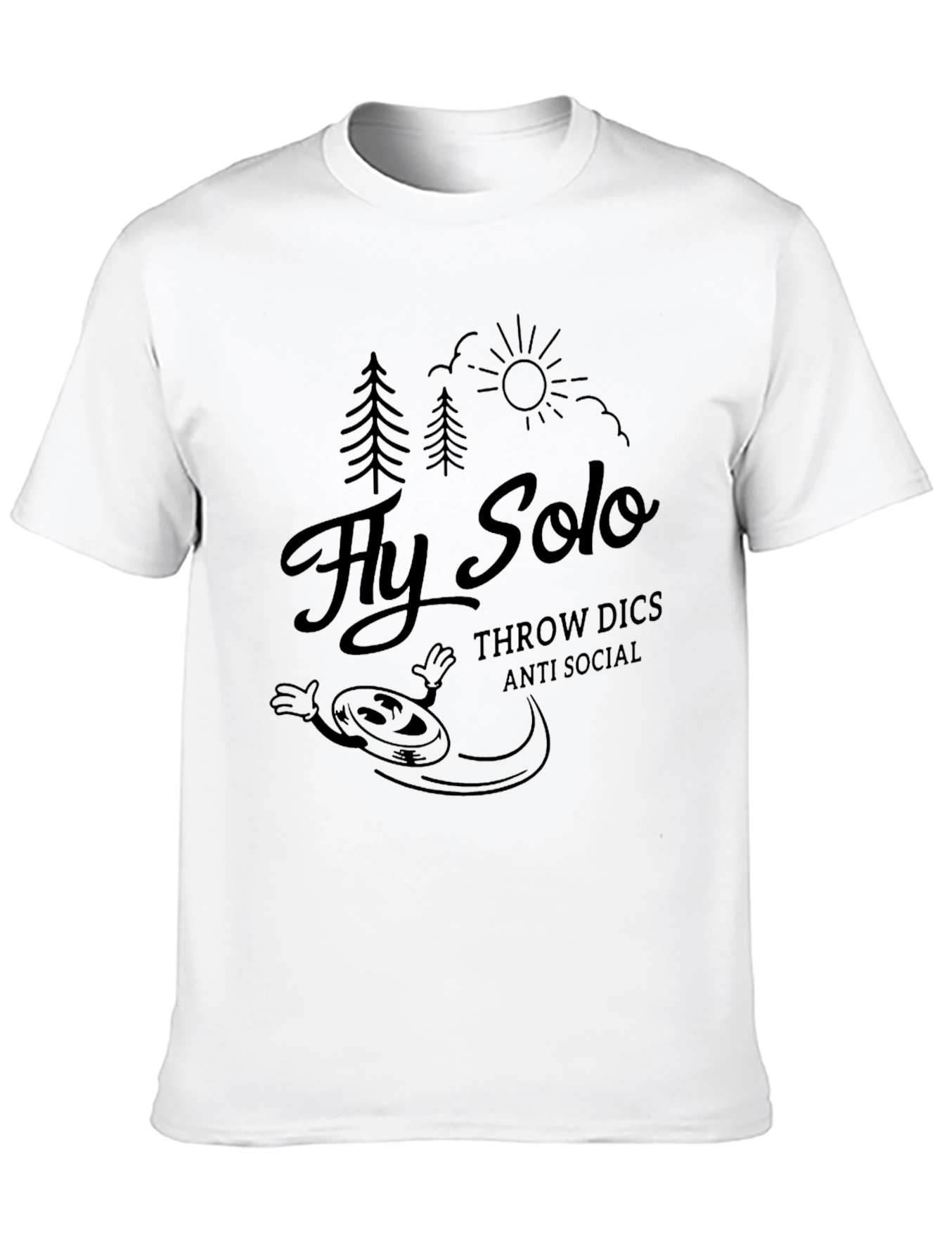 Fly Solo Disc Golf T-Shirt