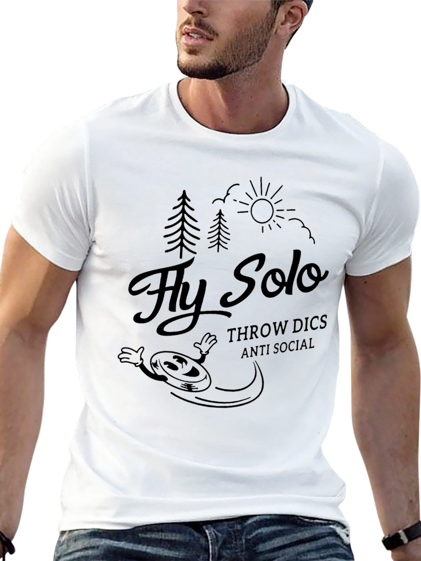 Fly Solo Disc Golf T-Shirt