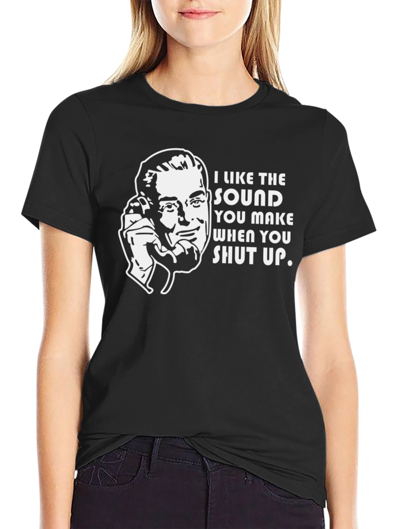 Sarcastic Humor T-Shirt - Shut Up!