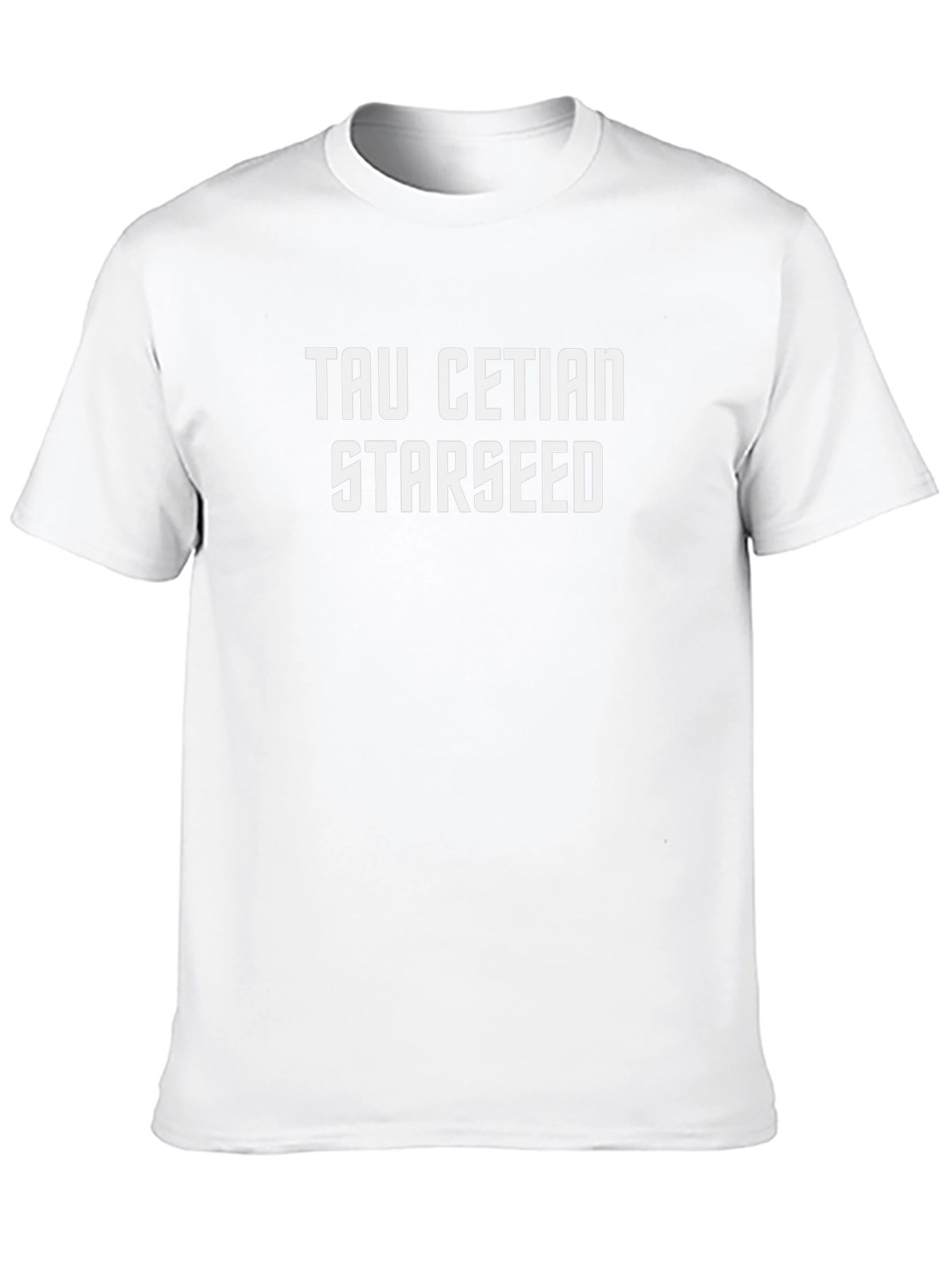 Tau Cetian Starseed Graphic T-Shirt - Black