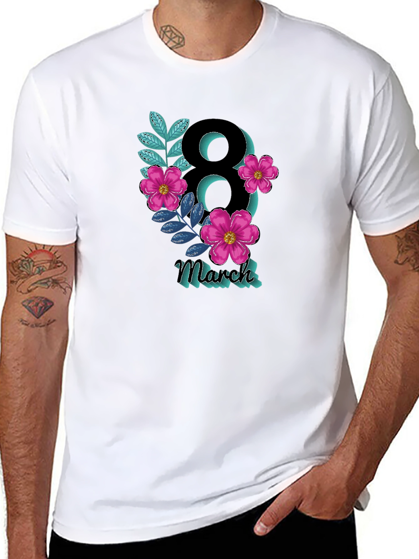 8 March Womens Day T-Shirt