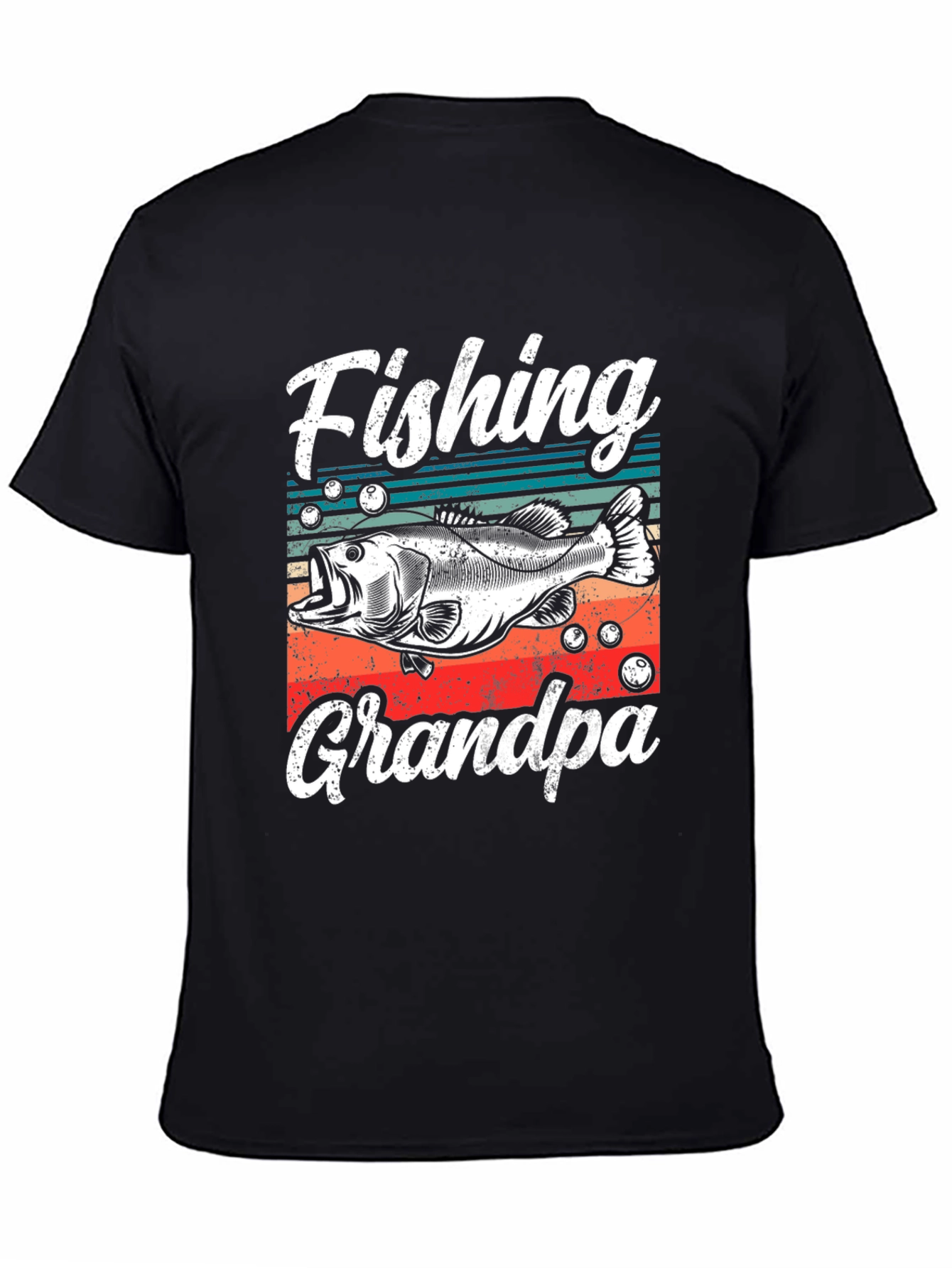 Fishing Grandpa T-Shirt - Angler Gift
