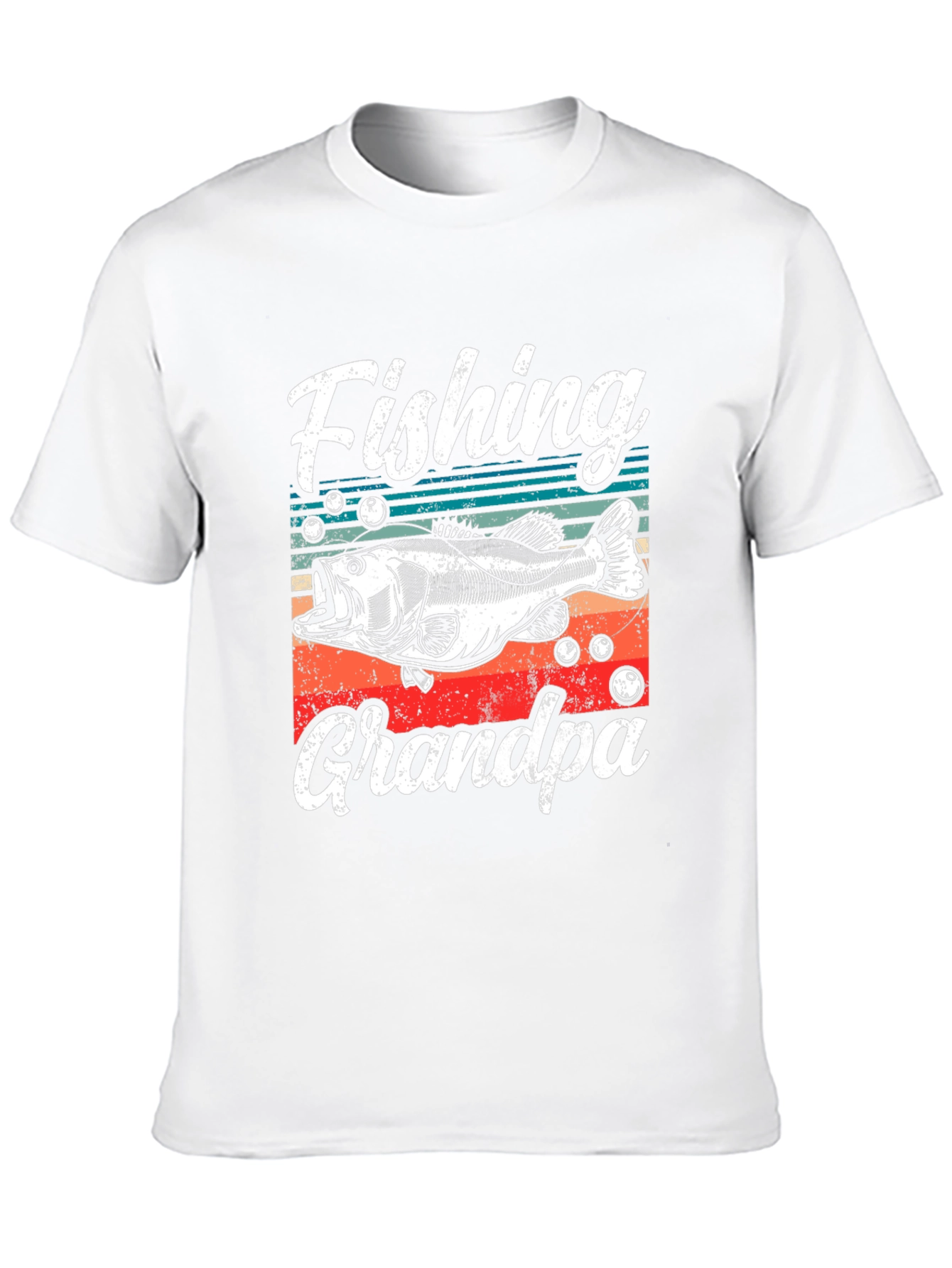 Fishing Grandpa T-Shirt - Angler Gift