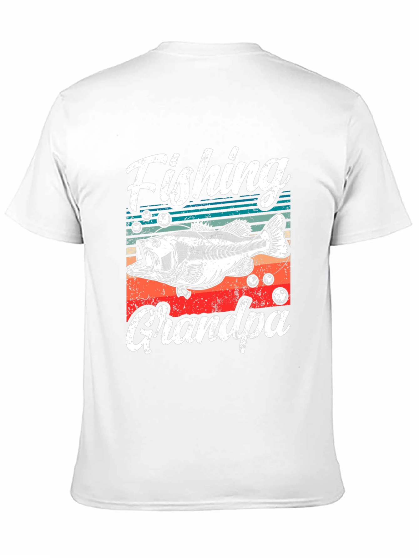 Fishing Grandpa T-Shirt - Angler Gift