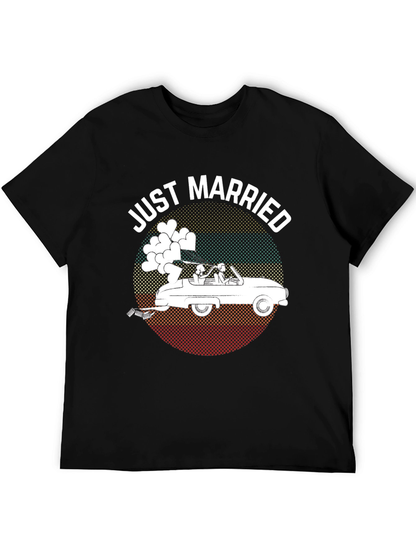 Just Married Graphic Tee