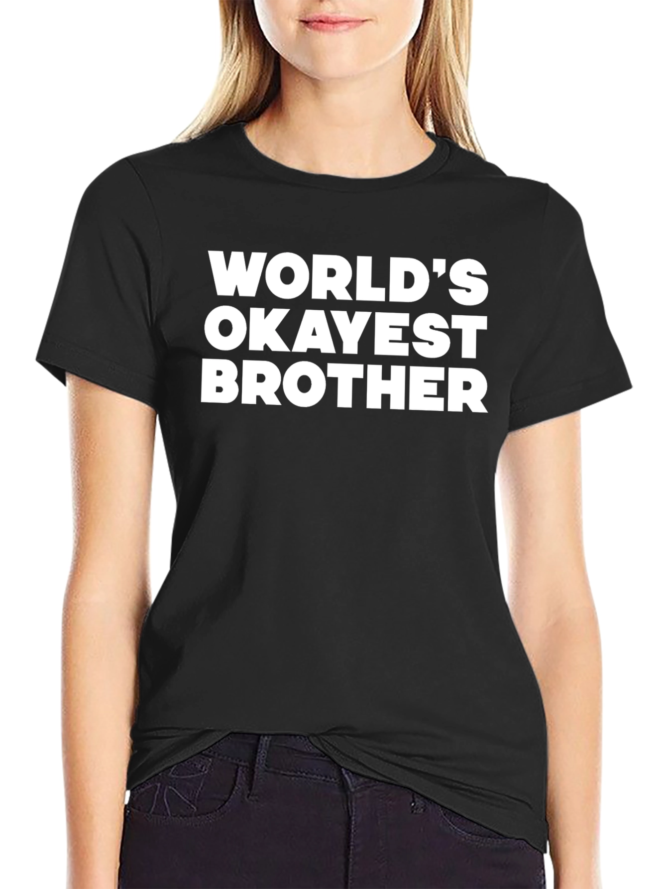 Worlds Okayest Brother T-Shirt