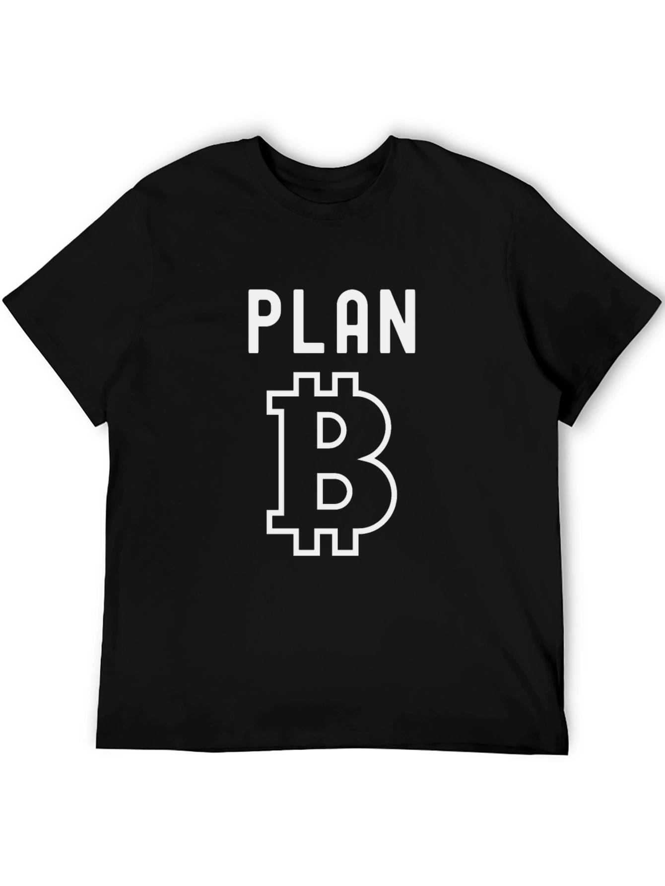 Plan B Bitcoin T-Shirt - Crypto Investor Apparel