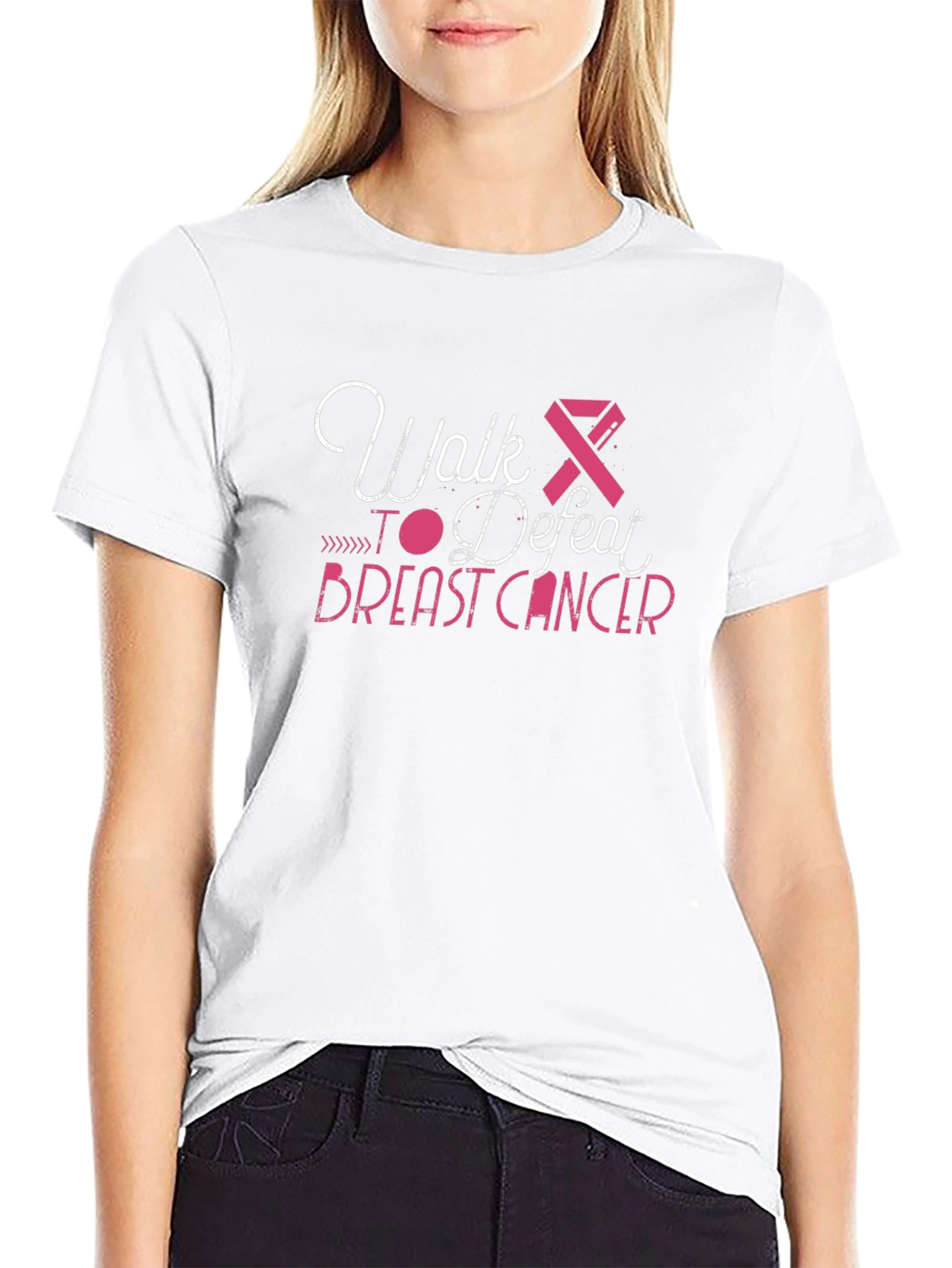 Walk To Defeat Breast Cancer T-Shirt