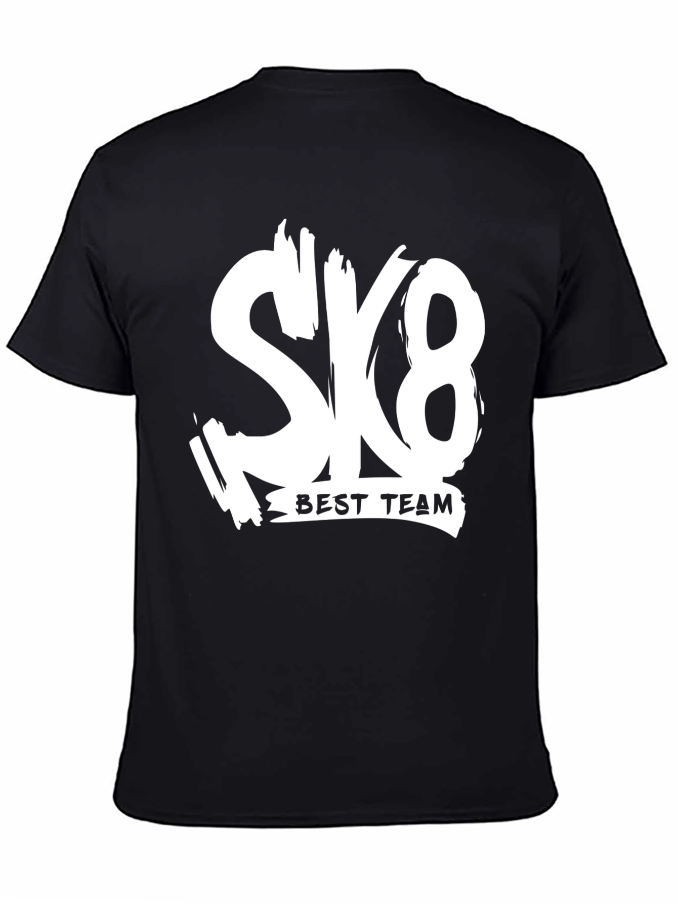 SK8 Best Team T-Shirt - Trendy Graphic Tee