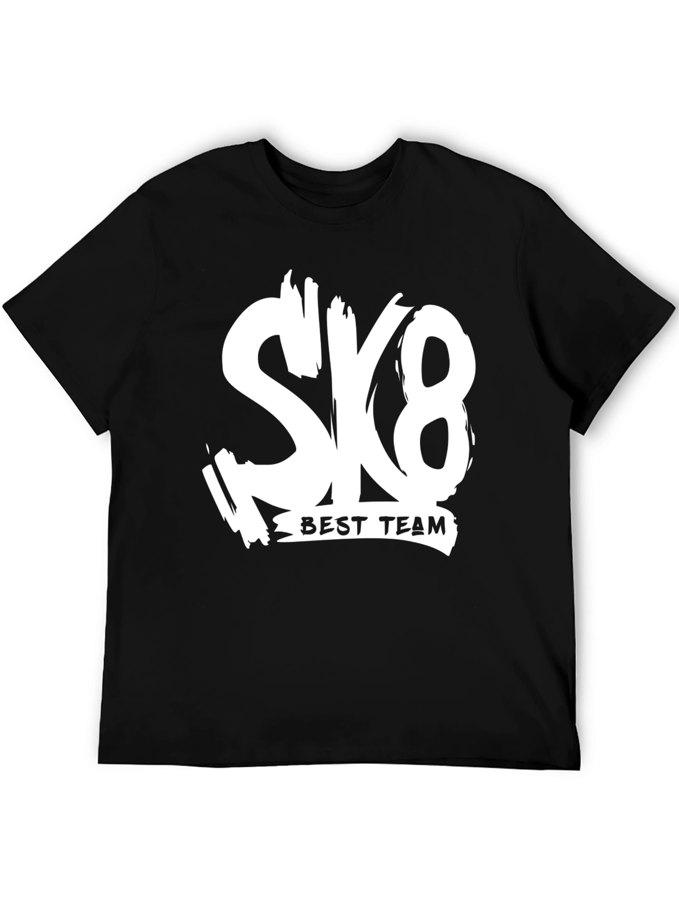 SK8 Best Team T-Shirt - Trendy Graphic Tee