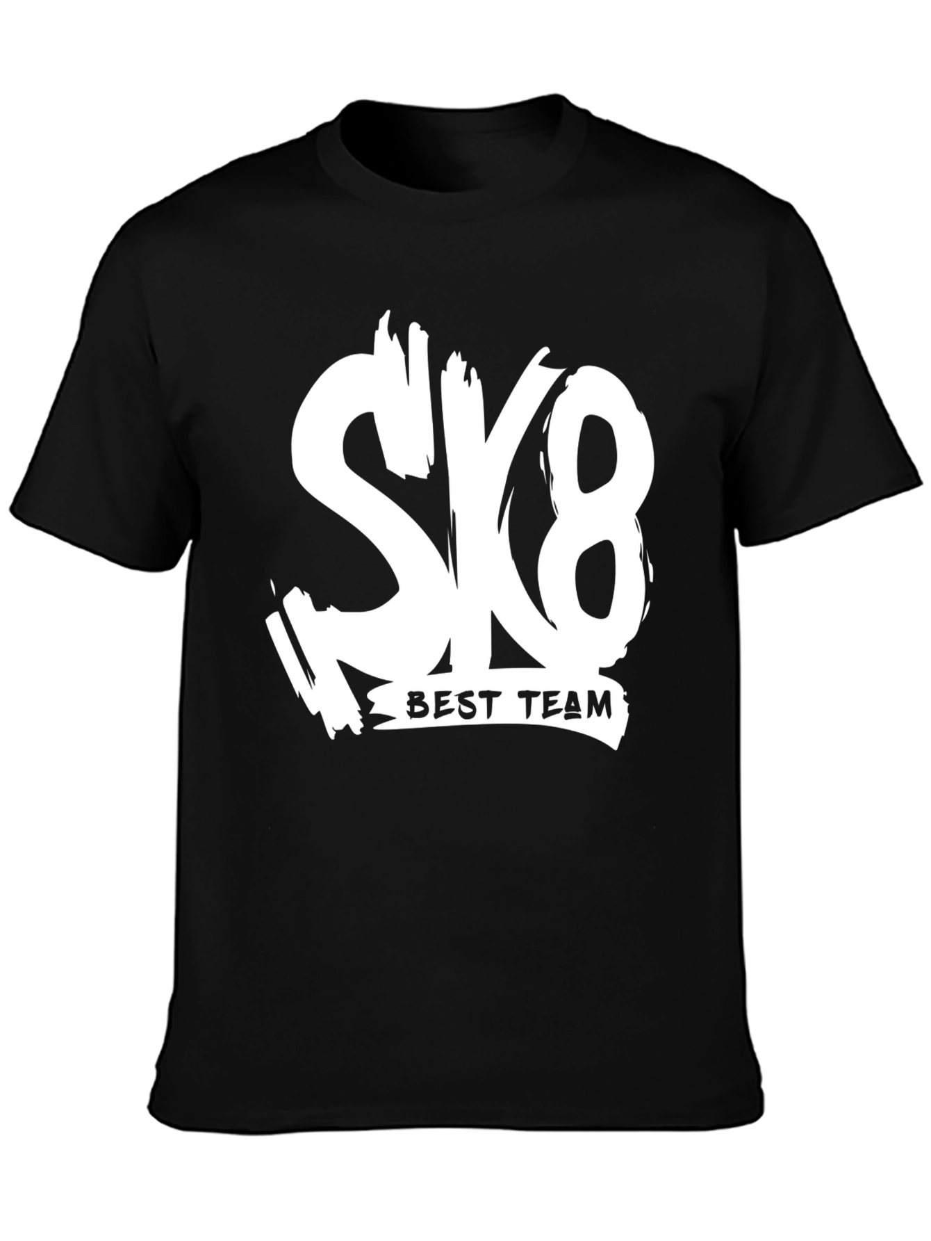 SK8 Best Team T-Shirt - Trendy Graphic Tee