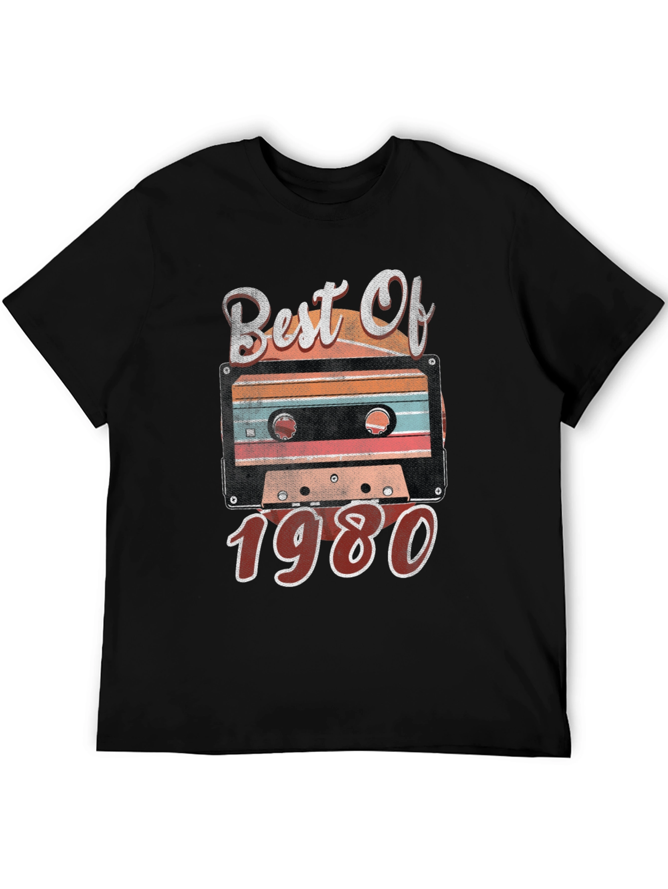 Best of 1980 Cassette Tape T-Shirt - Retro Style
