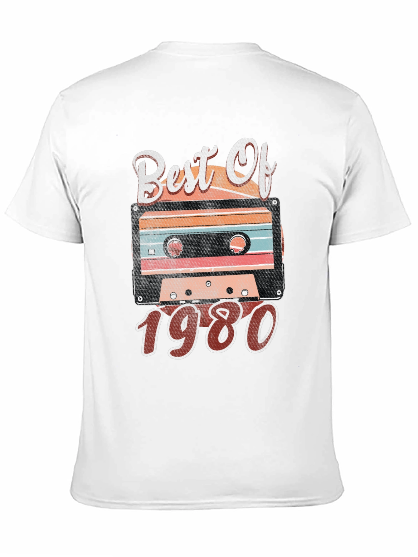 Best of 1980 Cassette Tape T-Shirt - Retro Style
