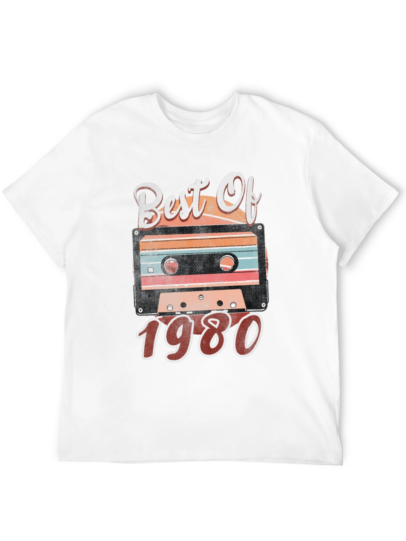 Best of 1980 Cassette Tape T-Shirt - Retro Style