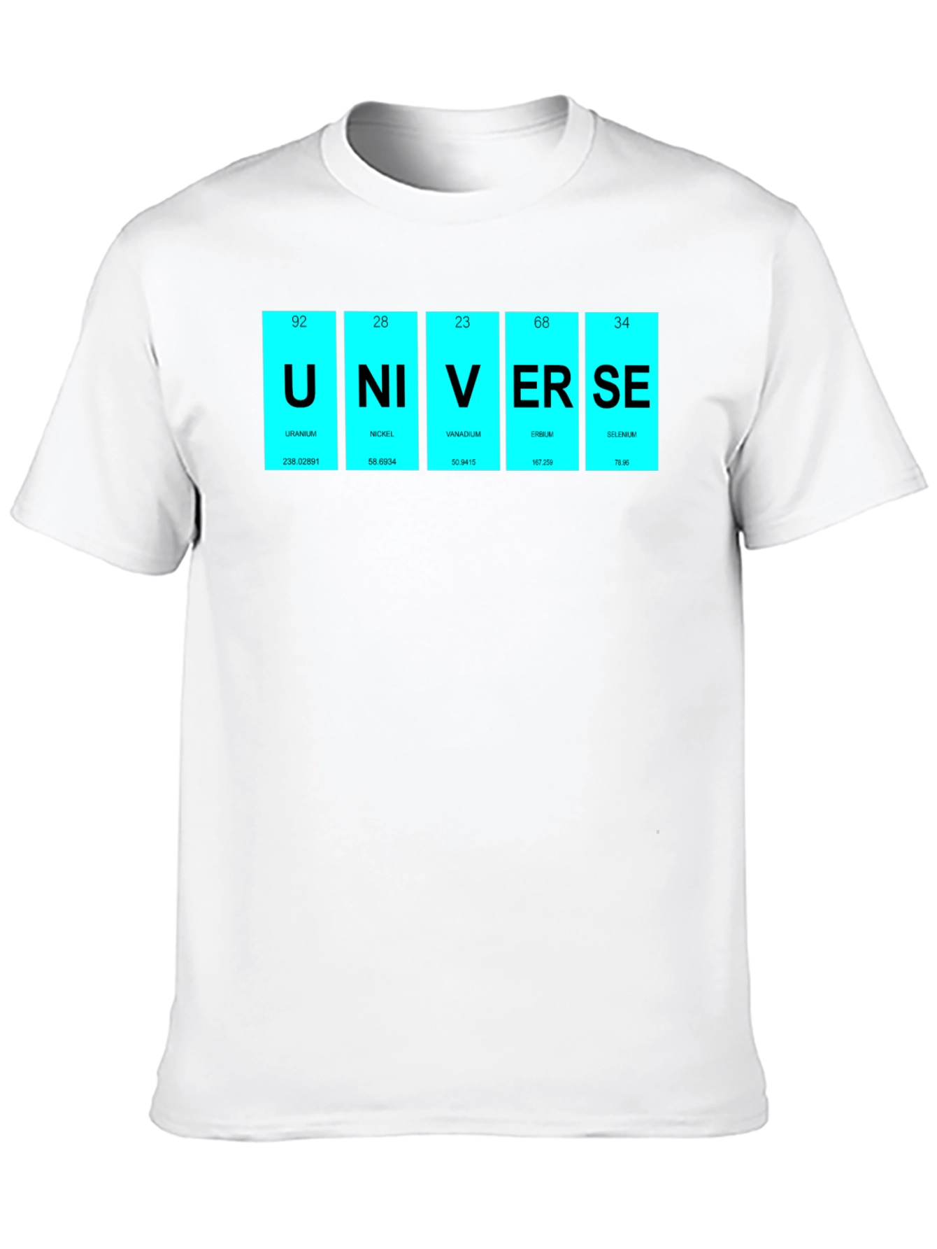 Periodic Table Universe T-Shirt - Science Geek Apparel