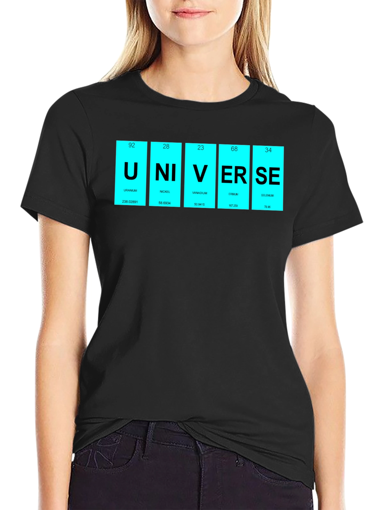 Periodic Table Universe T-Shirt - Science Geek Apparel