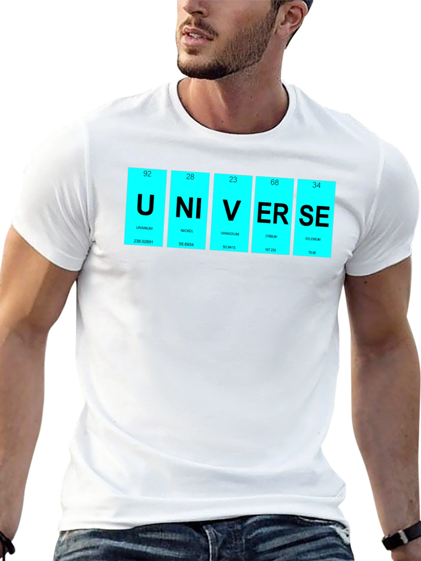 Periodic Table Universe T-Shirt - Science Geek Apparel