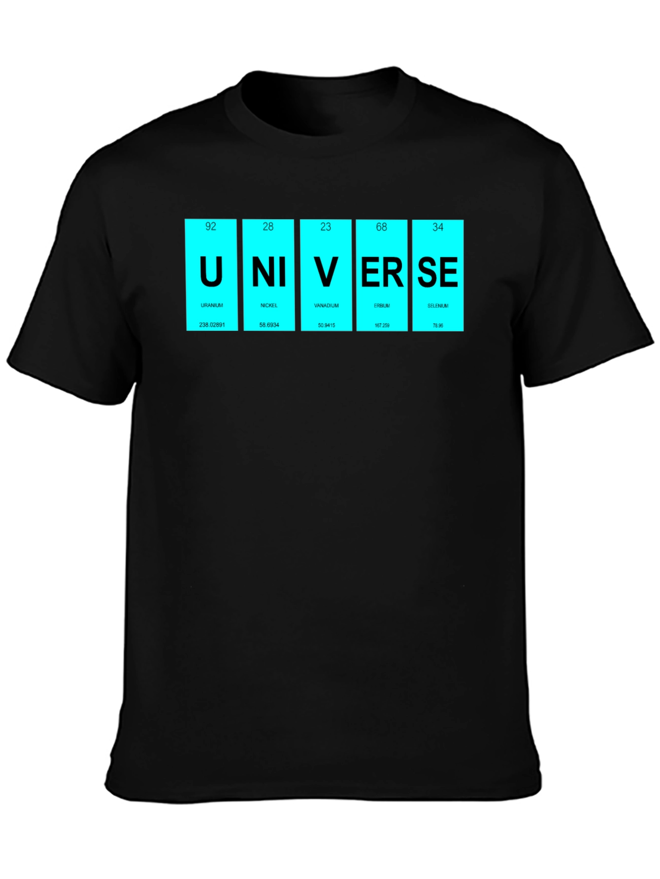Periodic Table Universe T-Shirt - Science Geek Apparel
