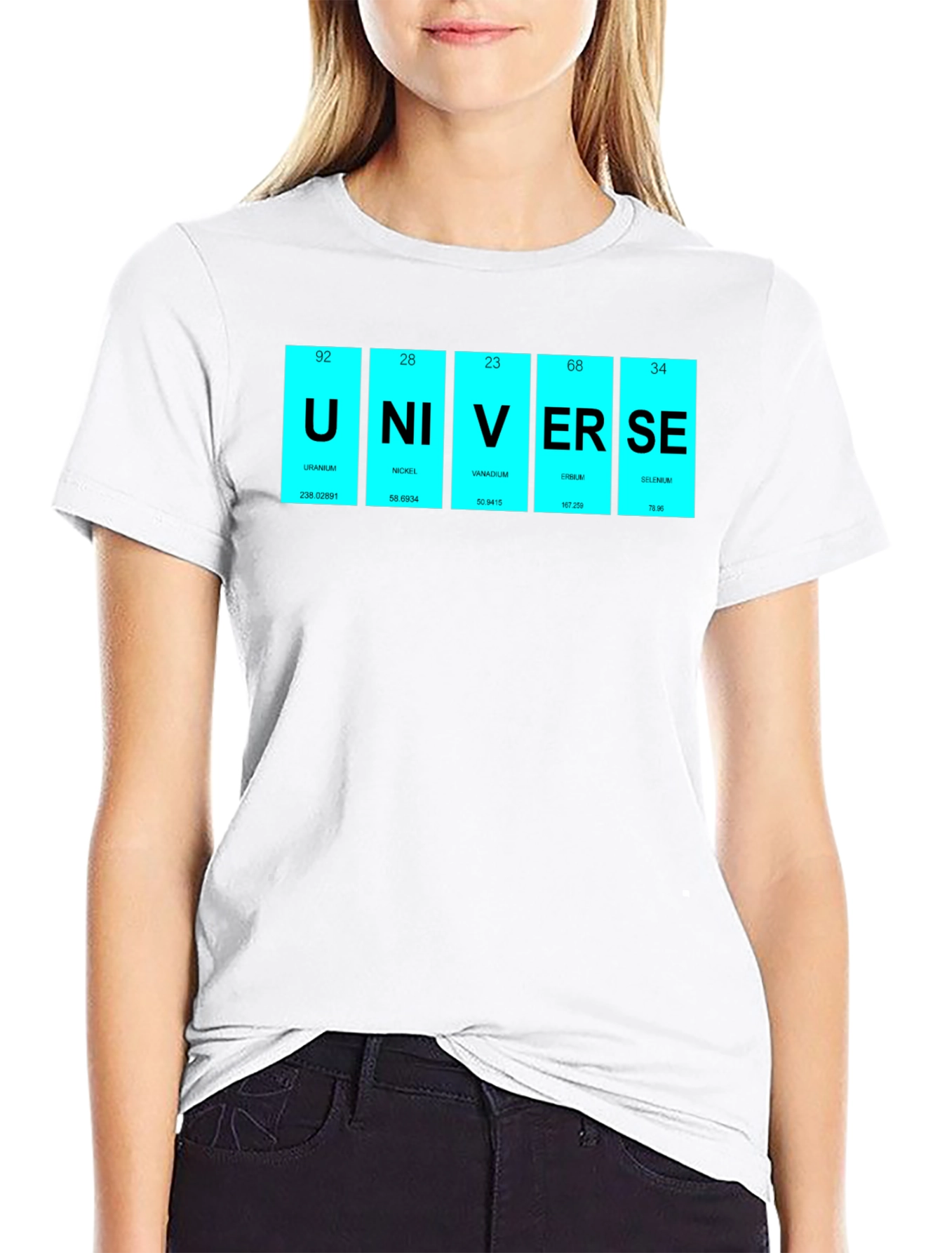 Periodic Table Universe T-Shirt - Science Geek Apparel