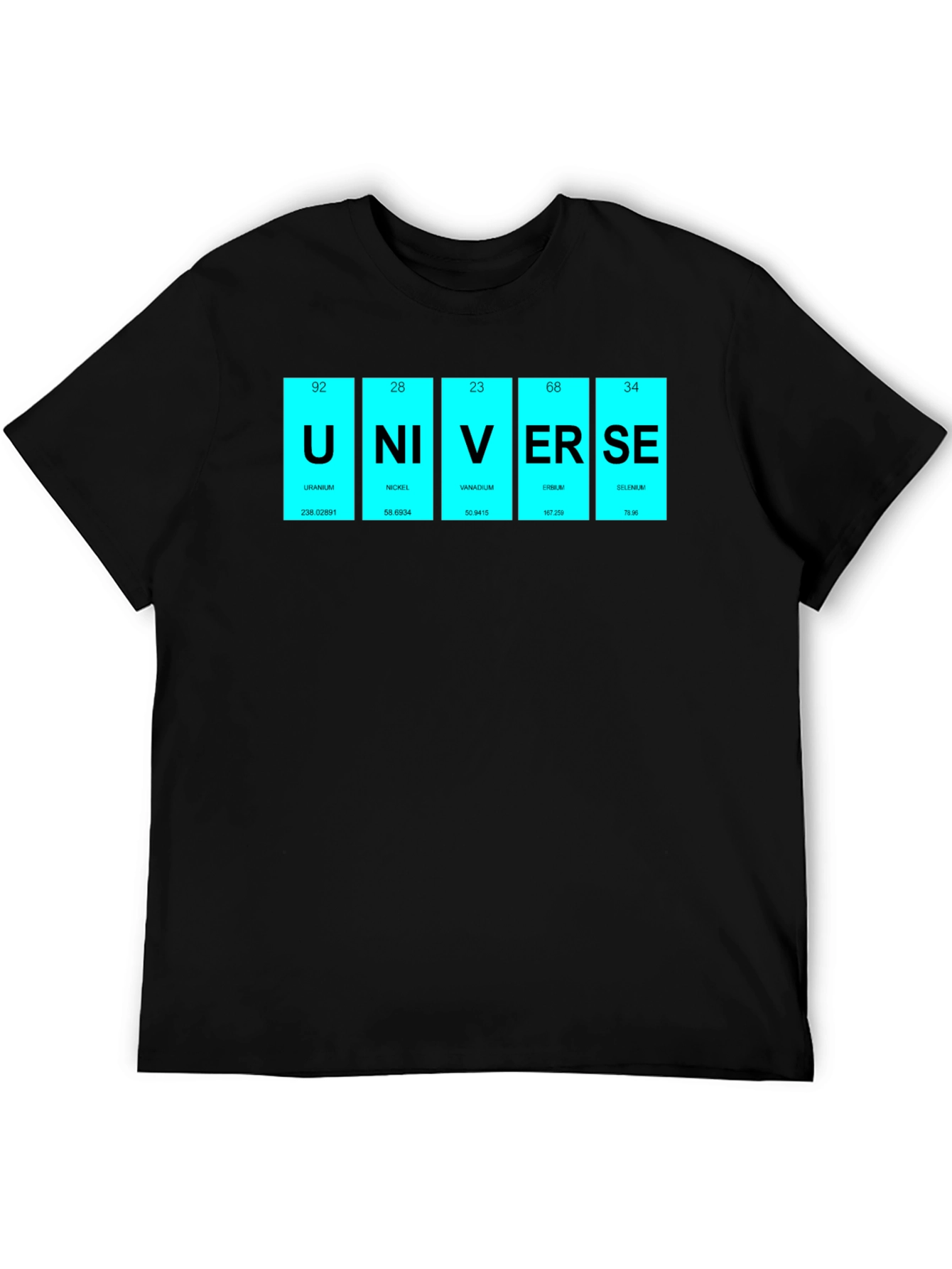 Periodic Table Universe T-Shirt - Science Geek Apparel