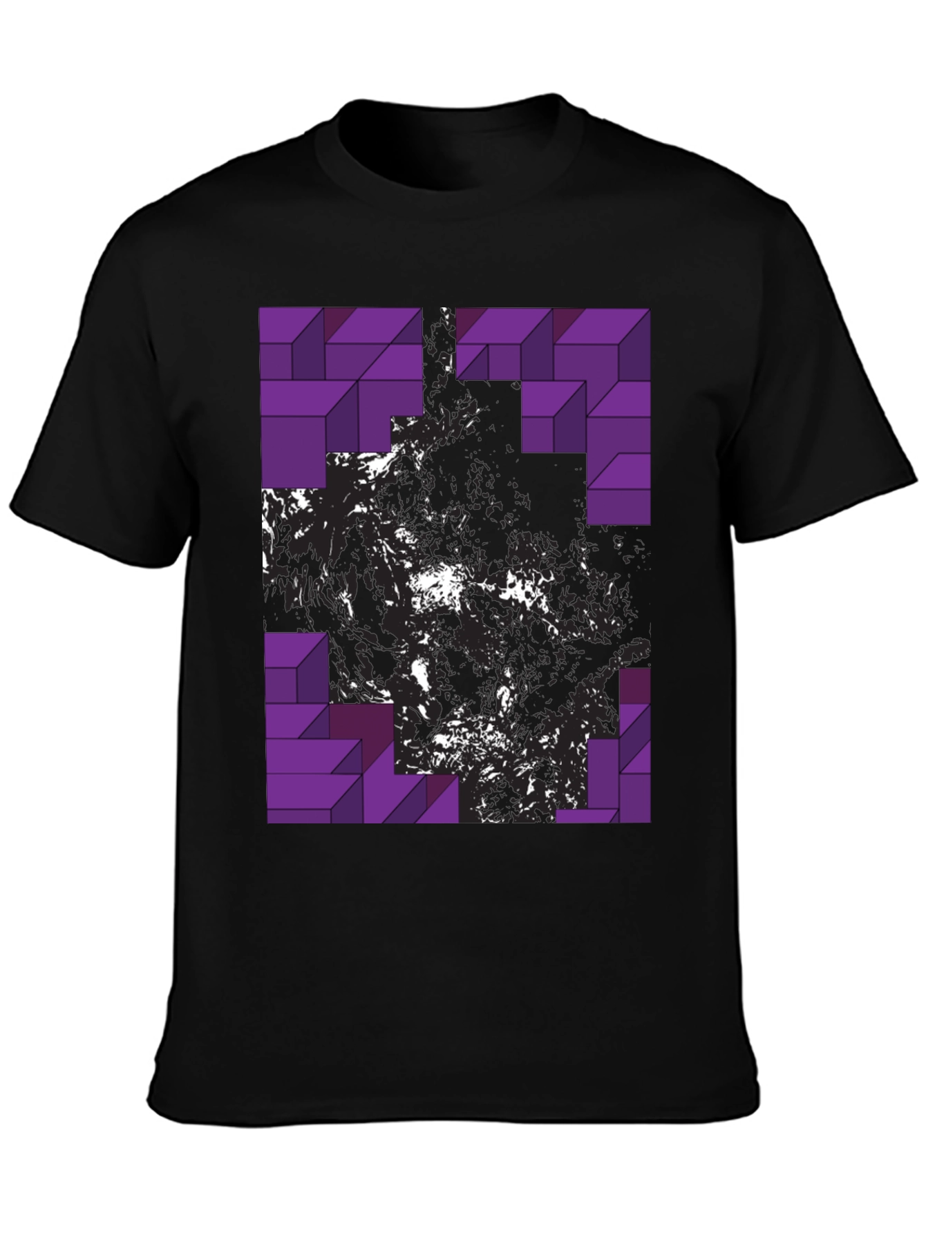 Abstract Geometric T-Shirt - Modern Graphic Tee