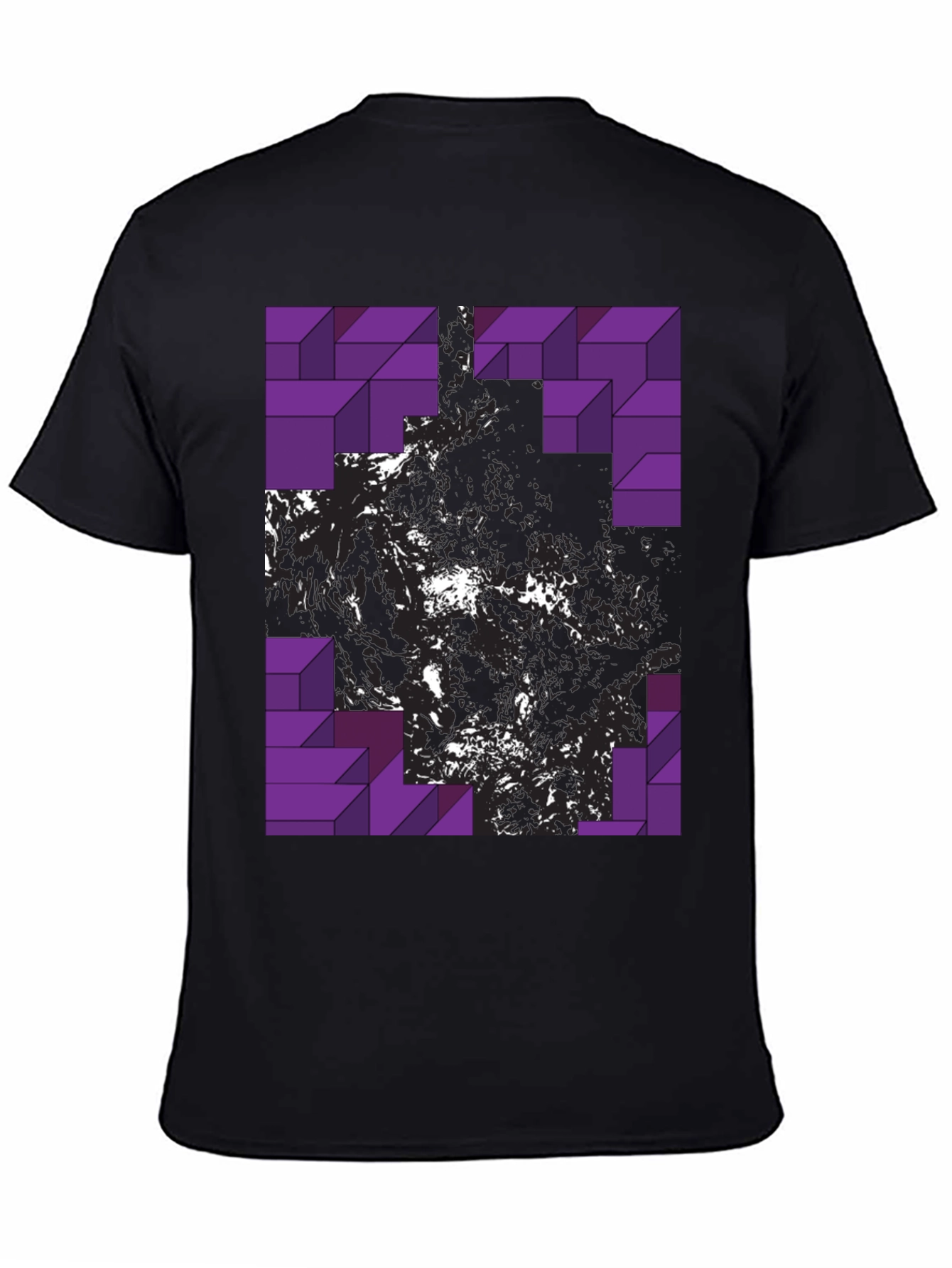 Abstract Geometric T-Shirt - Modern Graphic Tee