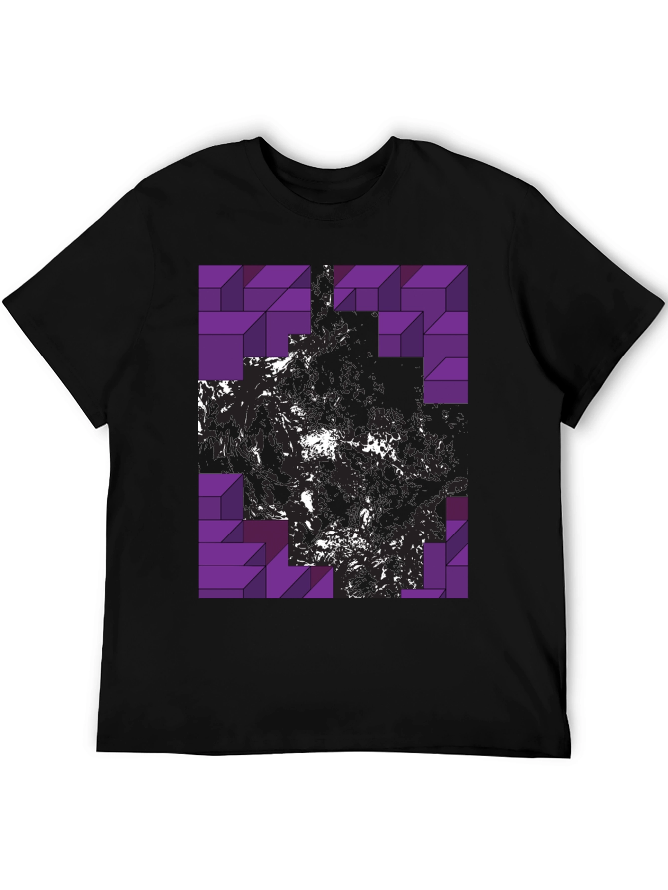 Abstract Geometric T-Shirt - Modern Graphic Tee