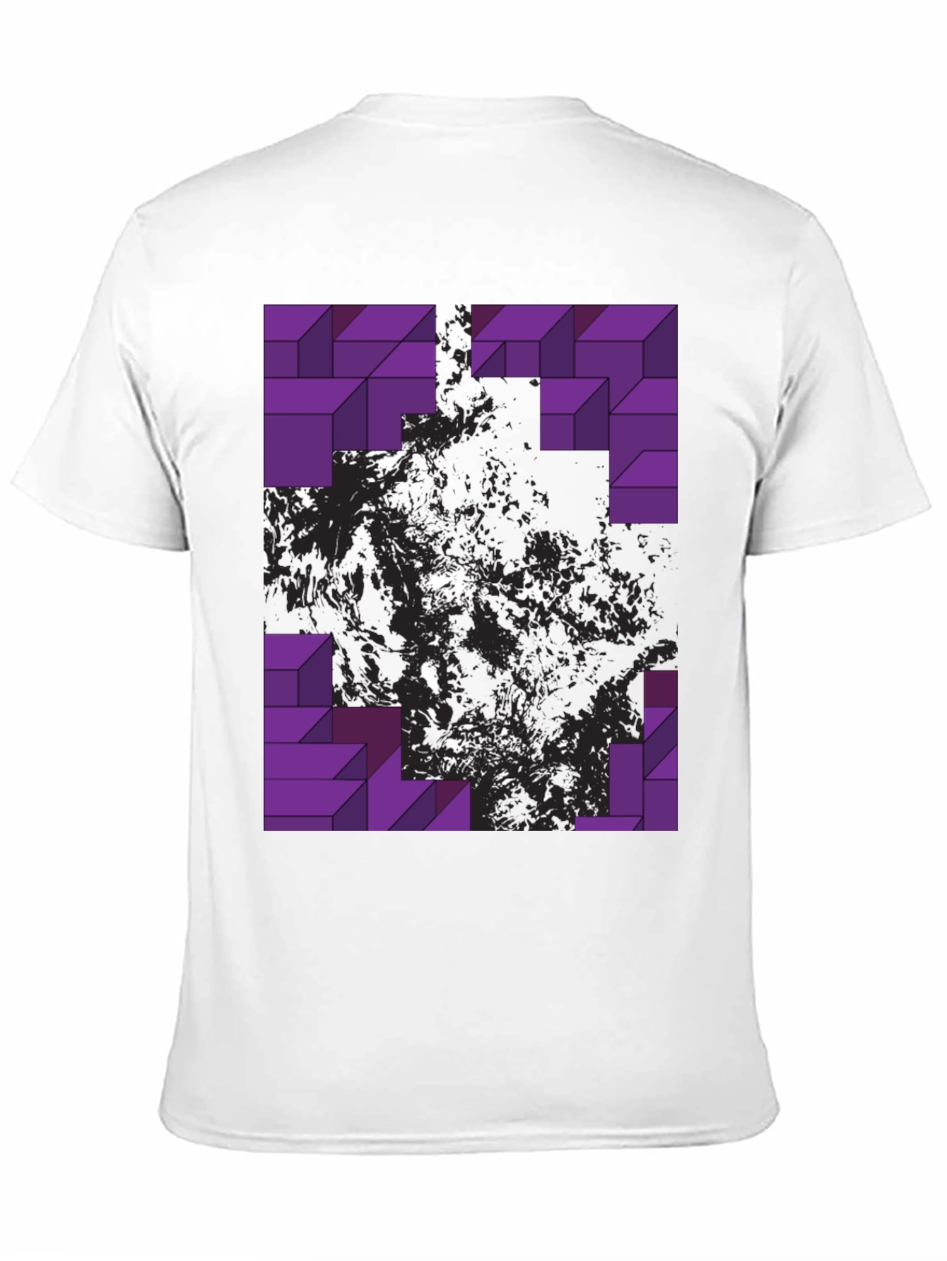 Abstract Geometric T-Shirt - Modern Graphic Tee