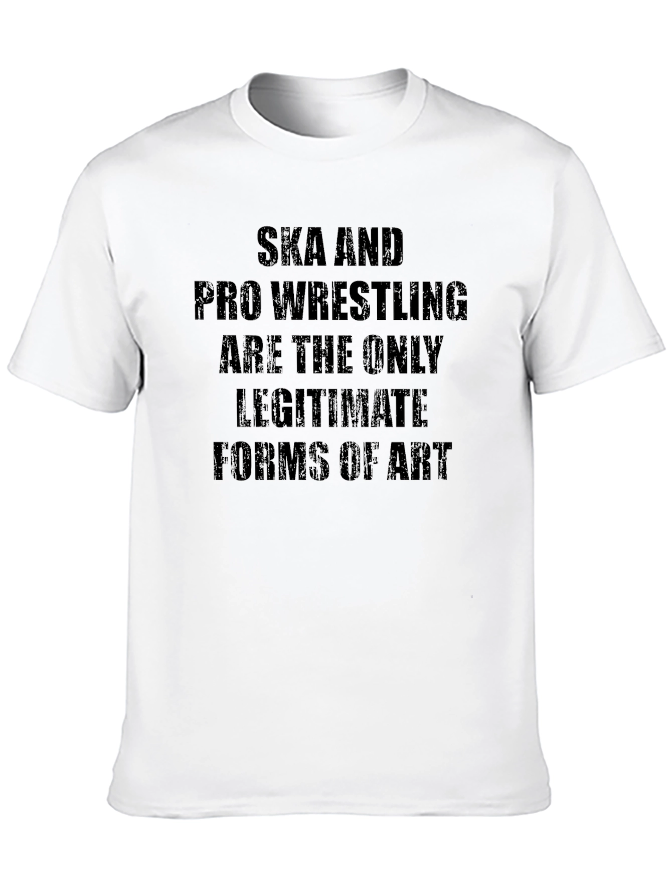Ska and Pro Wrestling Graphic Tee