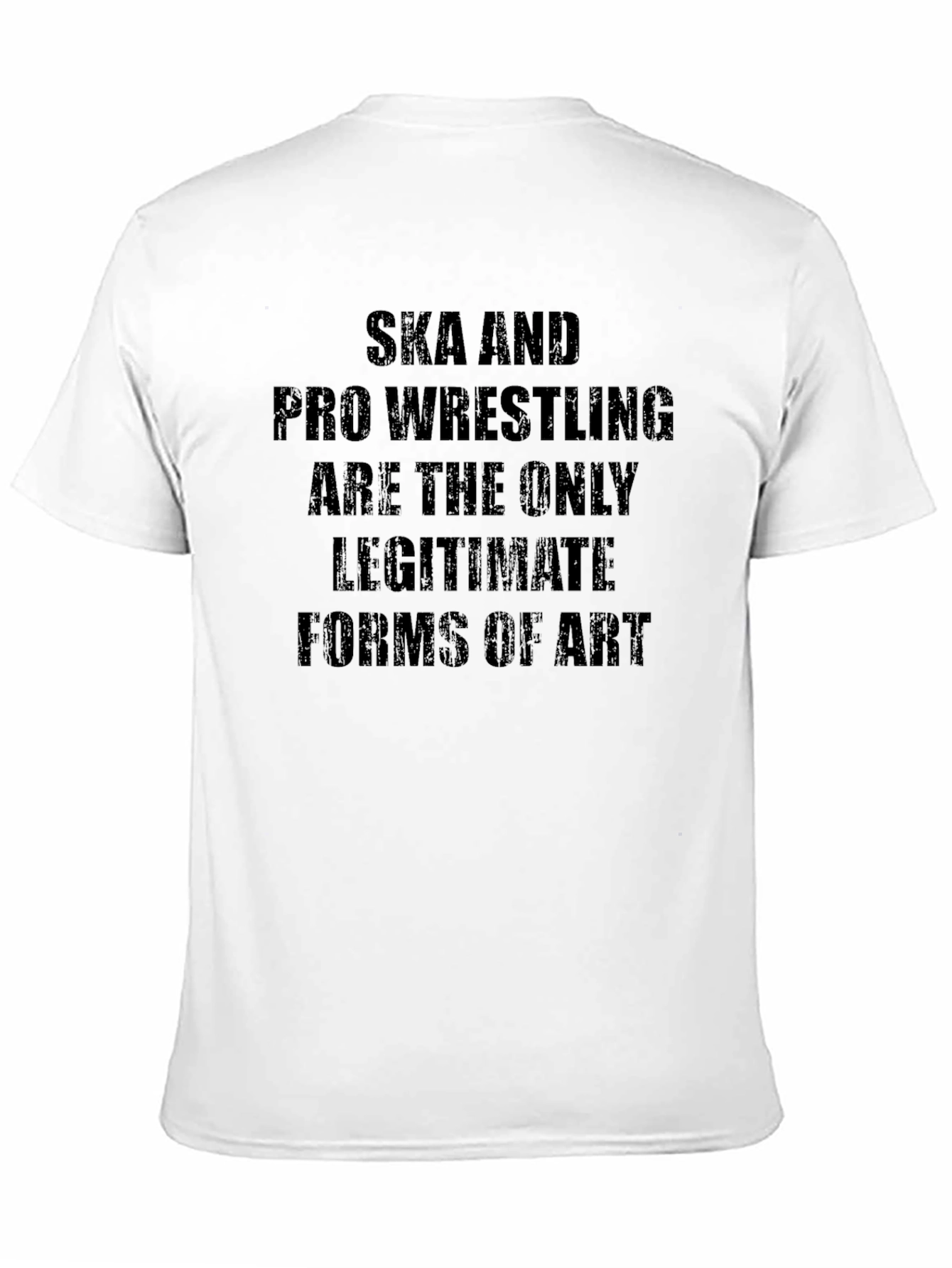 Ska and Pro Wrestling Graphic Tee