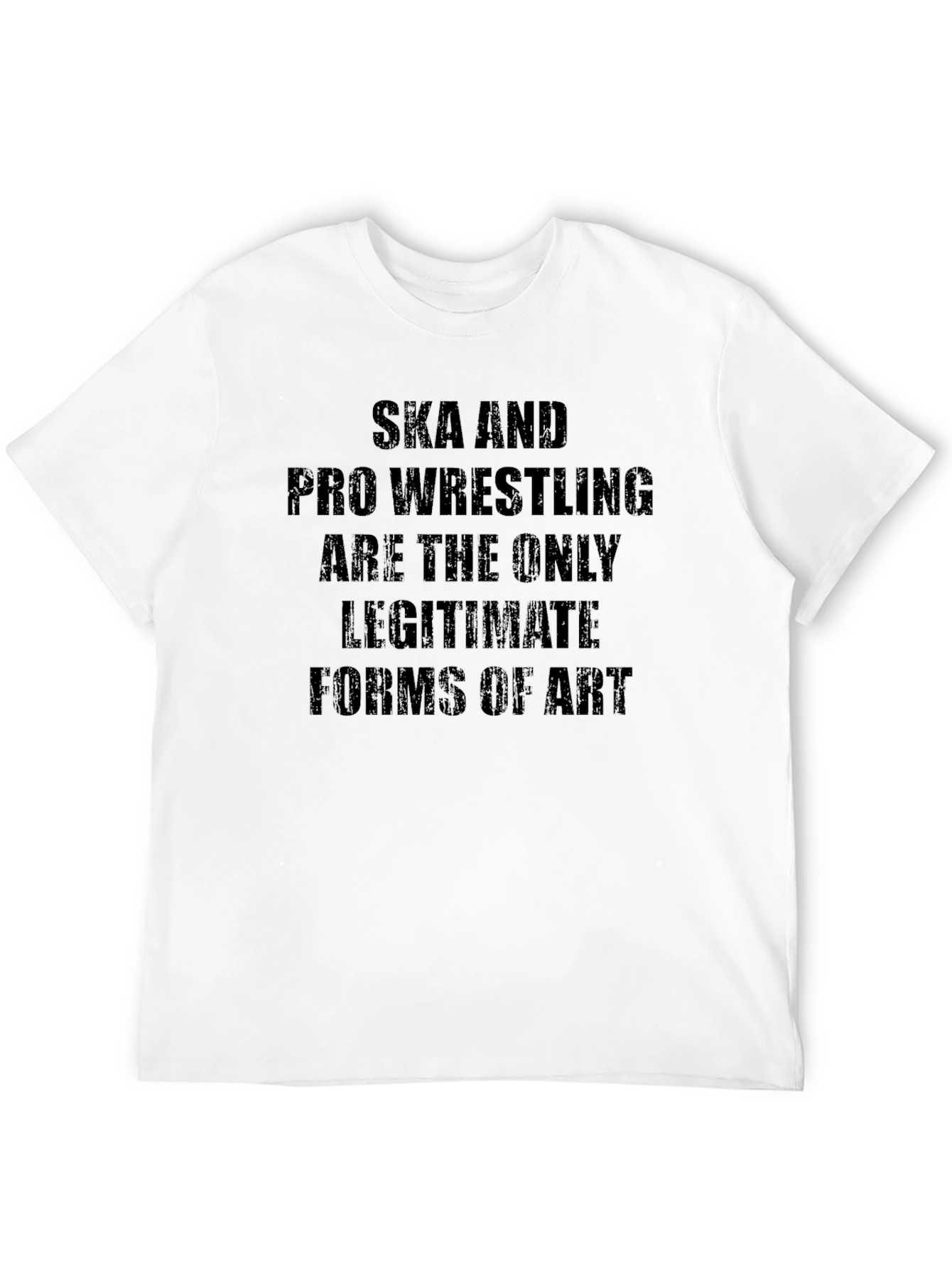 Ska and Pro Wrestling Graphic Tee