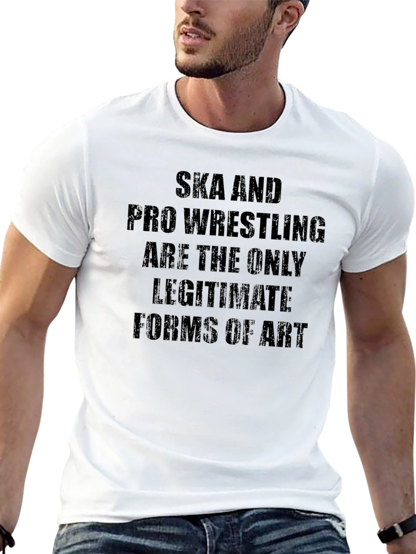 Ska and Pro Wrestling Graphic Tee