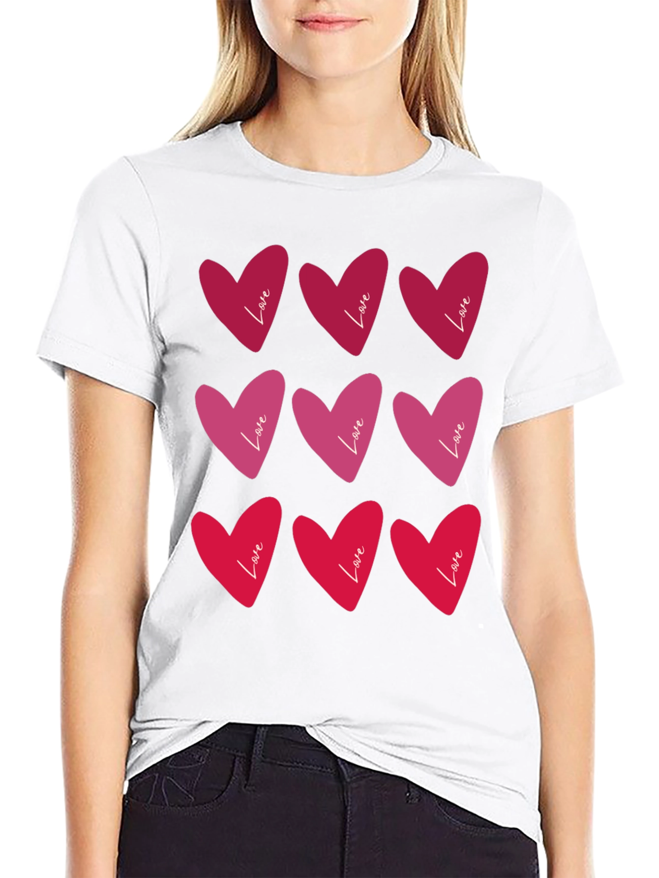 Love Heart T-Shirt - Valentines Day Gift