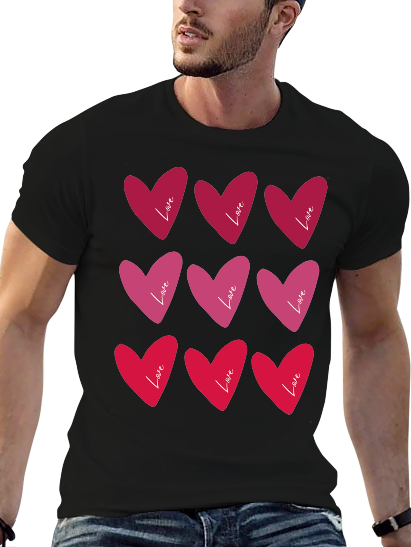 Love Heart T-Shirt - Valentines Day Gift