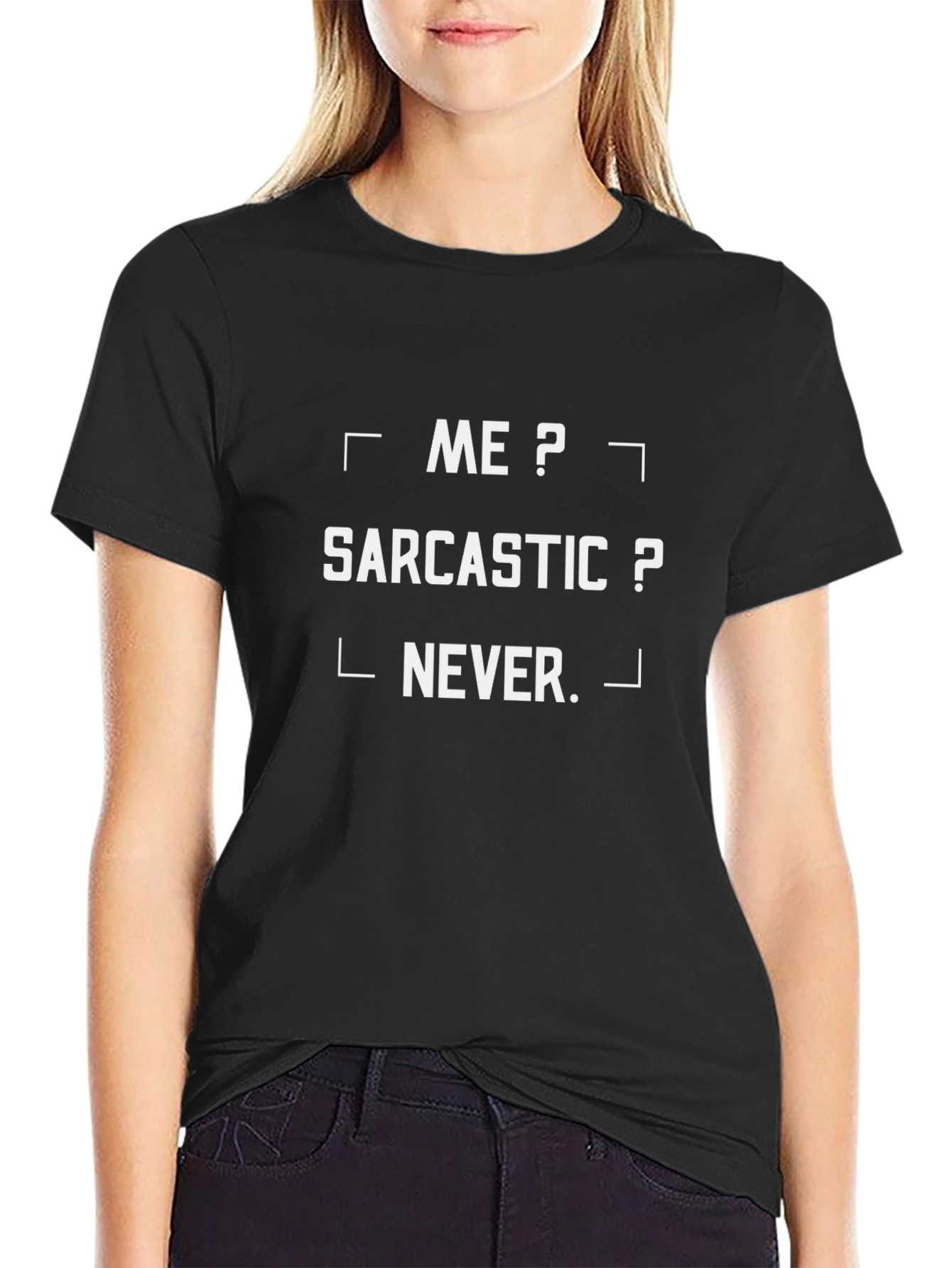 Sarcastic Never Funny Graphic T-Shirt