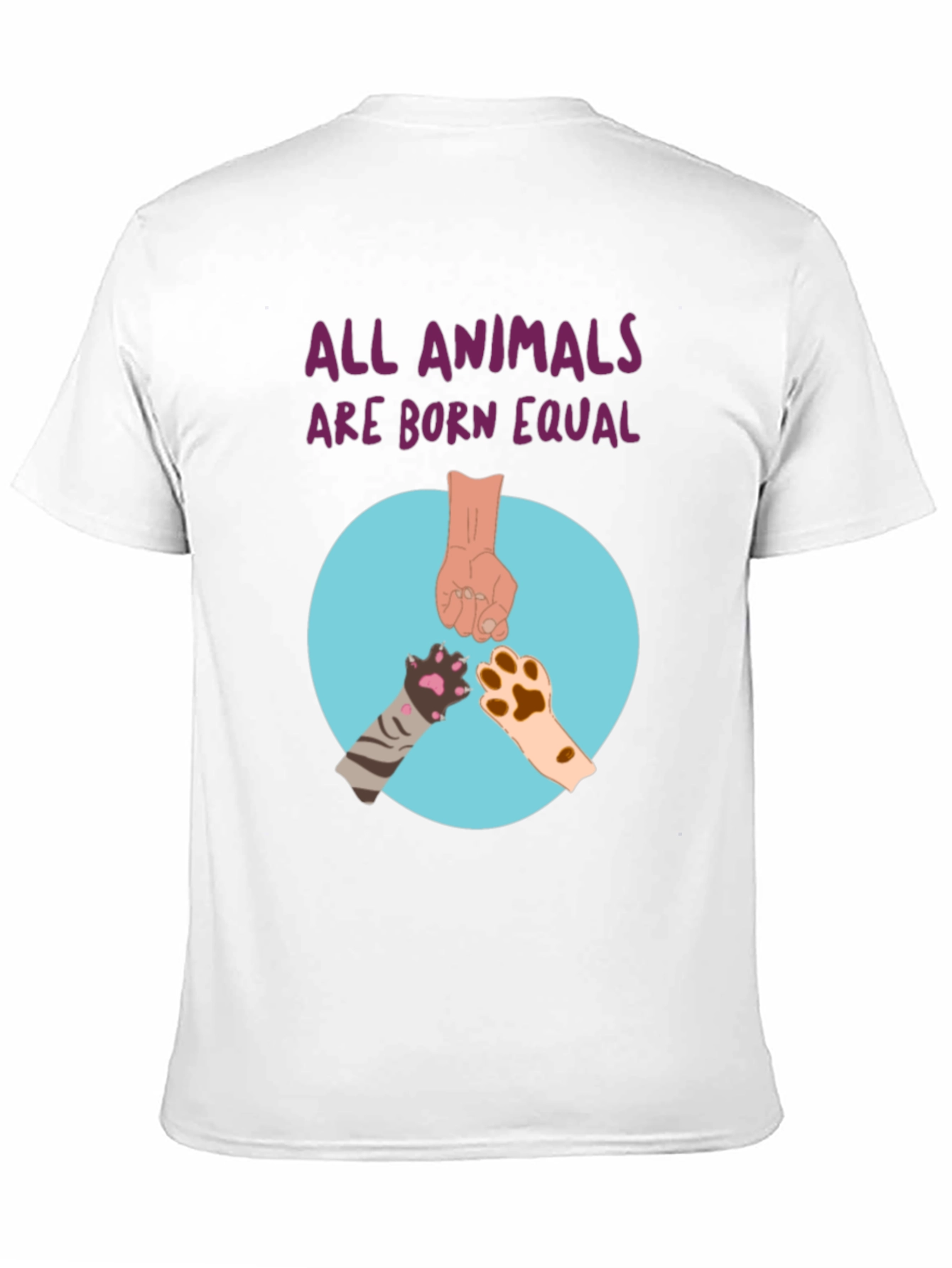 Equality T-Shirt - All Animals Are Born Equal