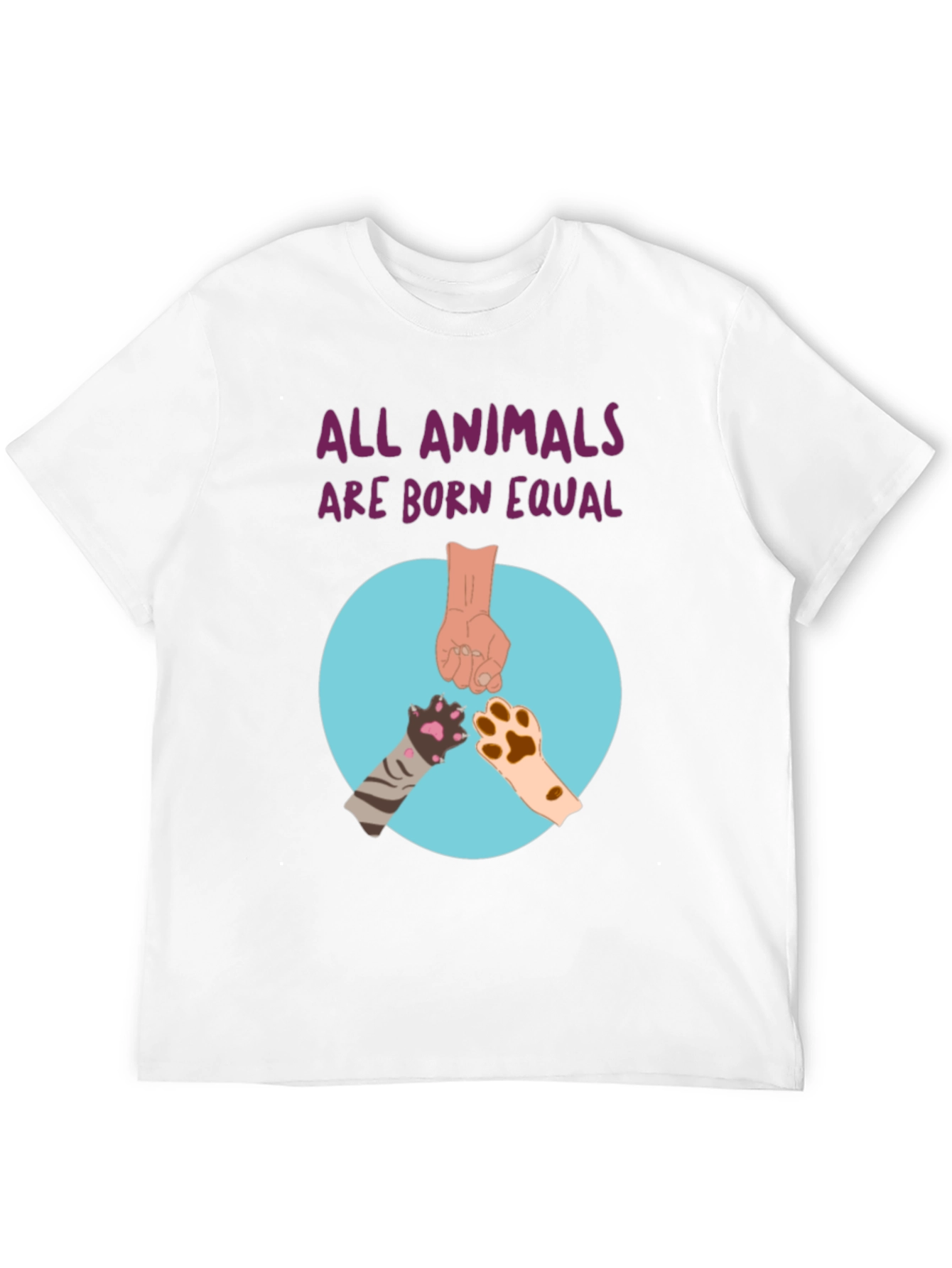 Equality T-Shirt - All Animals Are Born Equal
