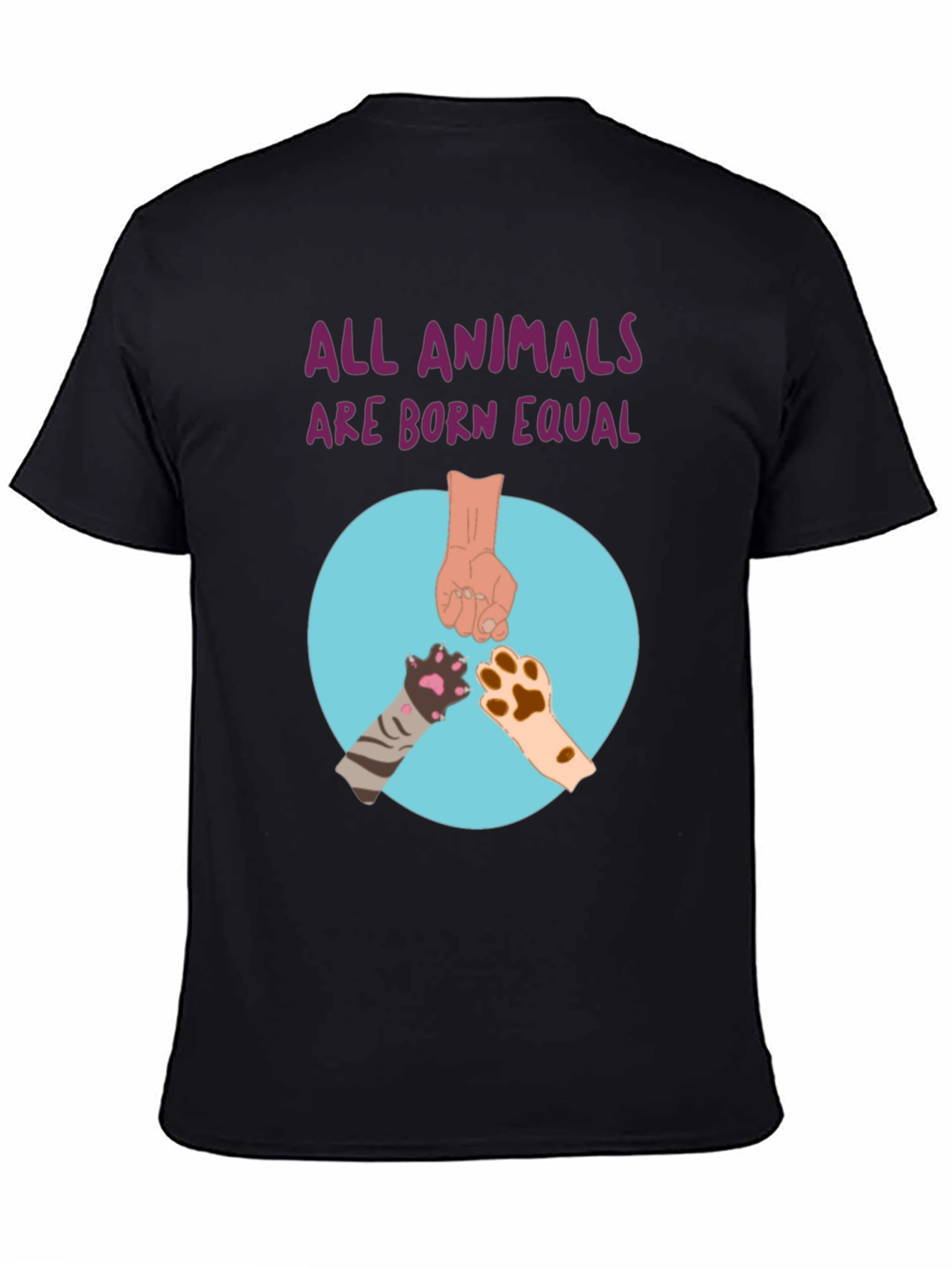 Equality T-Shirt - All Animals Are Born Equal