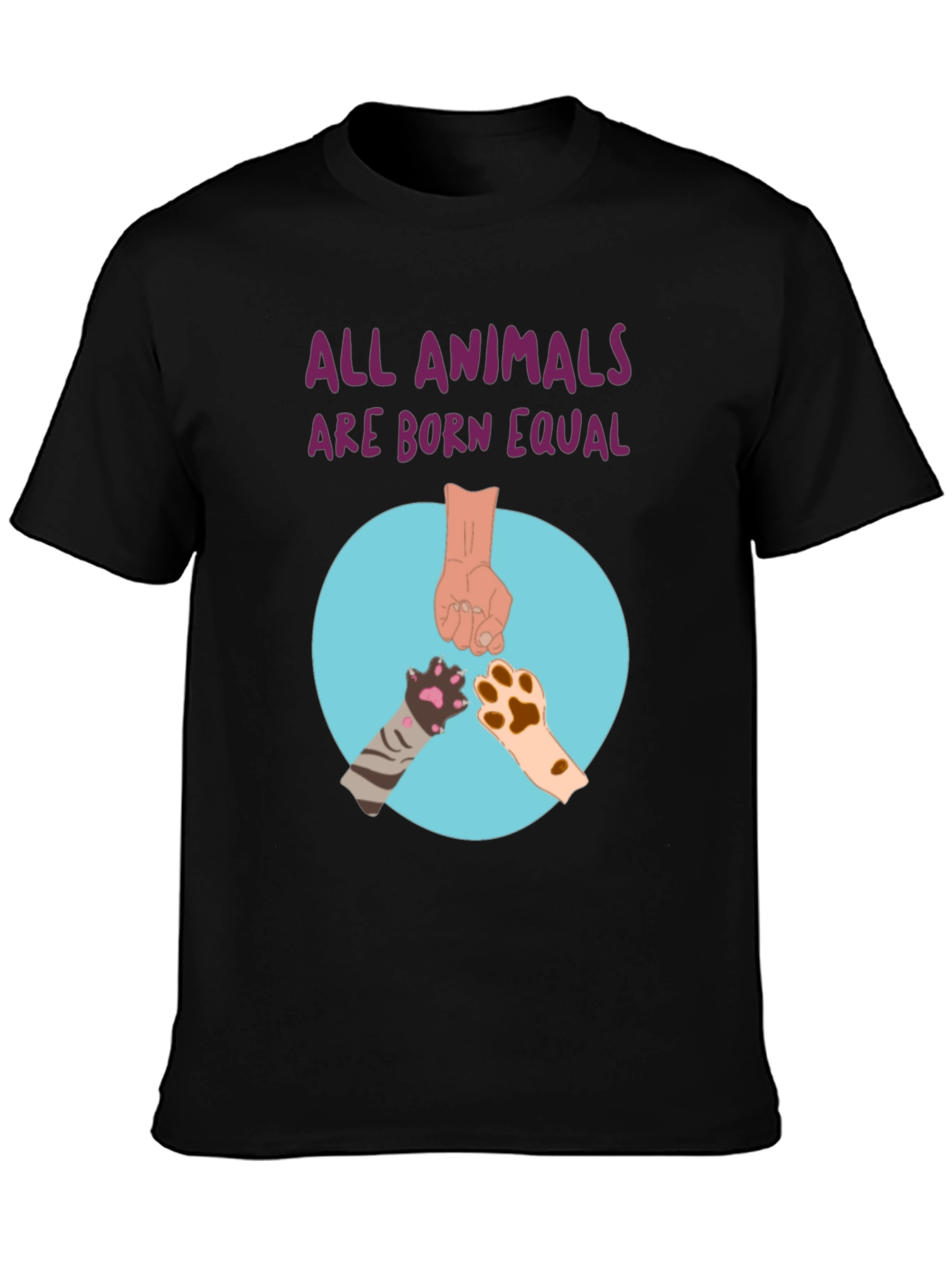 Equality T-Shirt - All Animals Are Born Equal