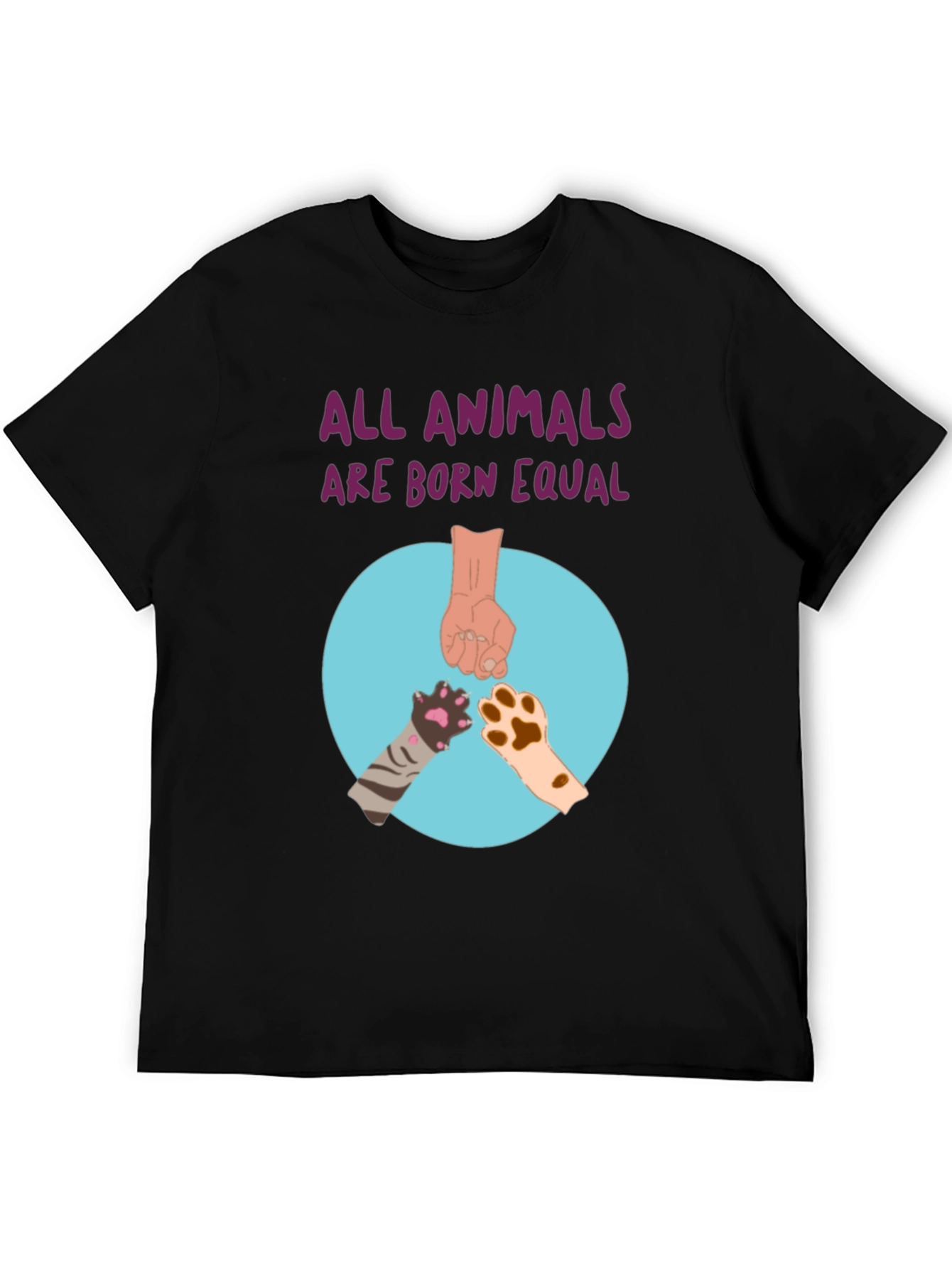 Equality T-Shirt - All Animals Are Born Equal