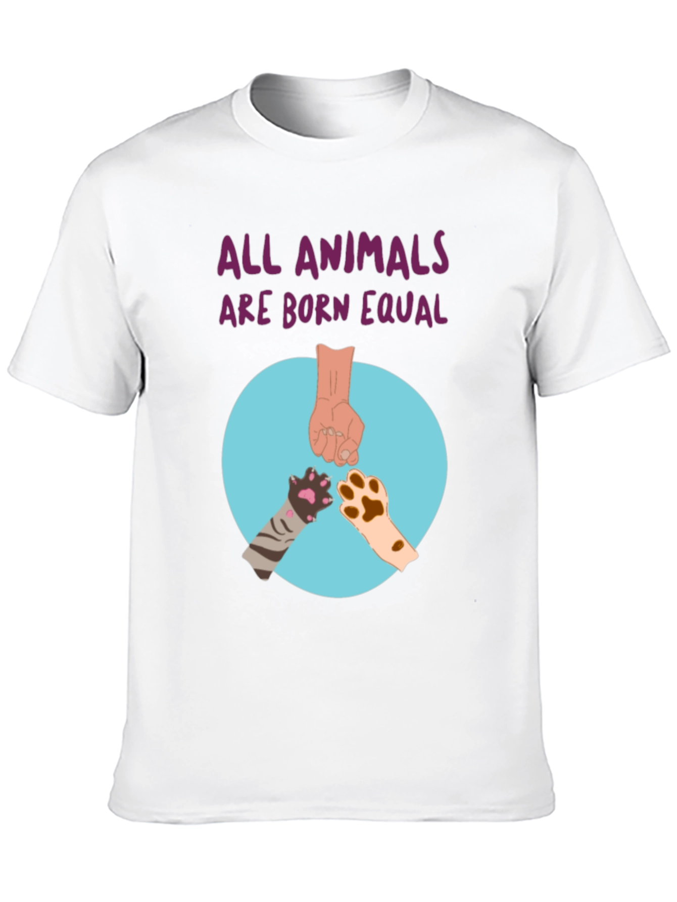 Equality T-Shirt - All Animals Are Born Equal