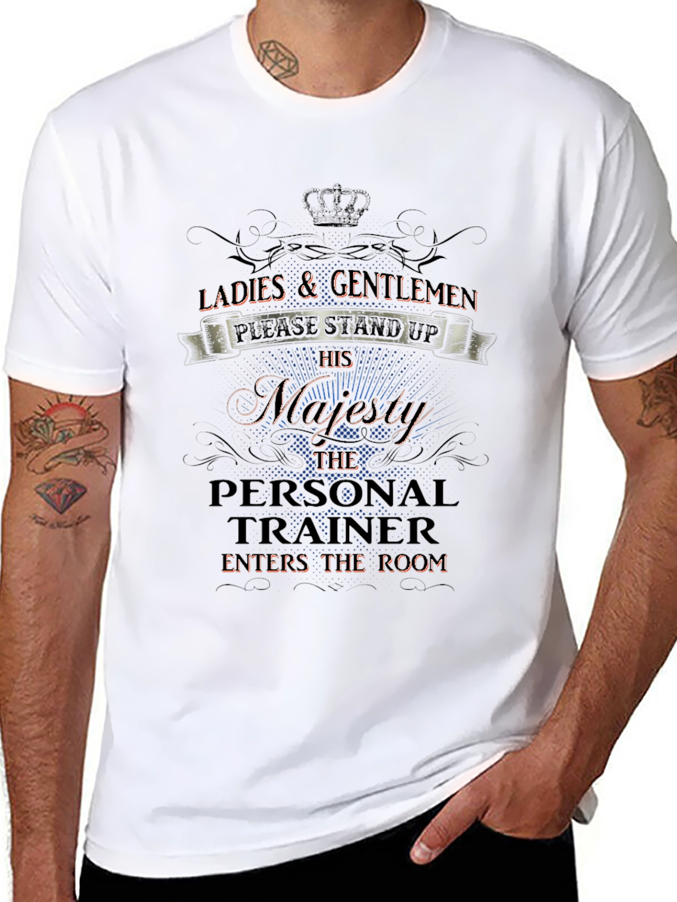 Majesty Personal Trainer Graphic T-Shirt