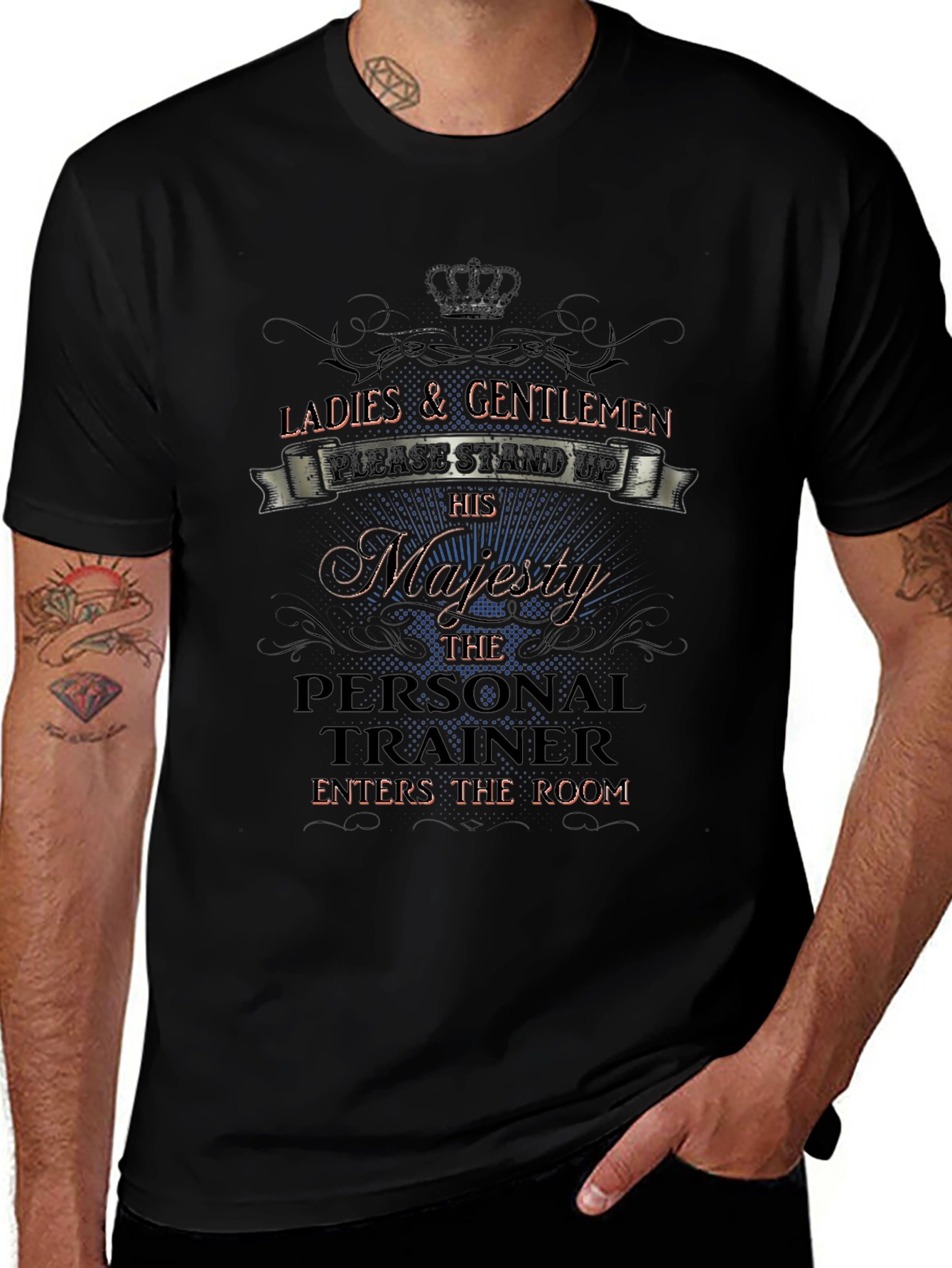 Majesty Personal Trainer Graphic T-Shirt