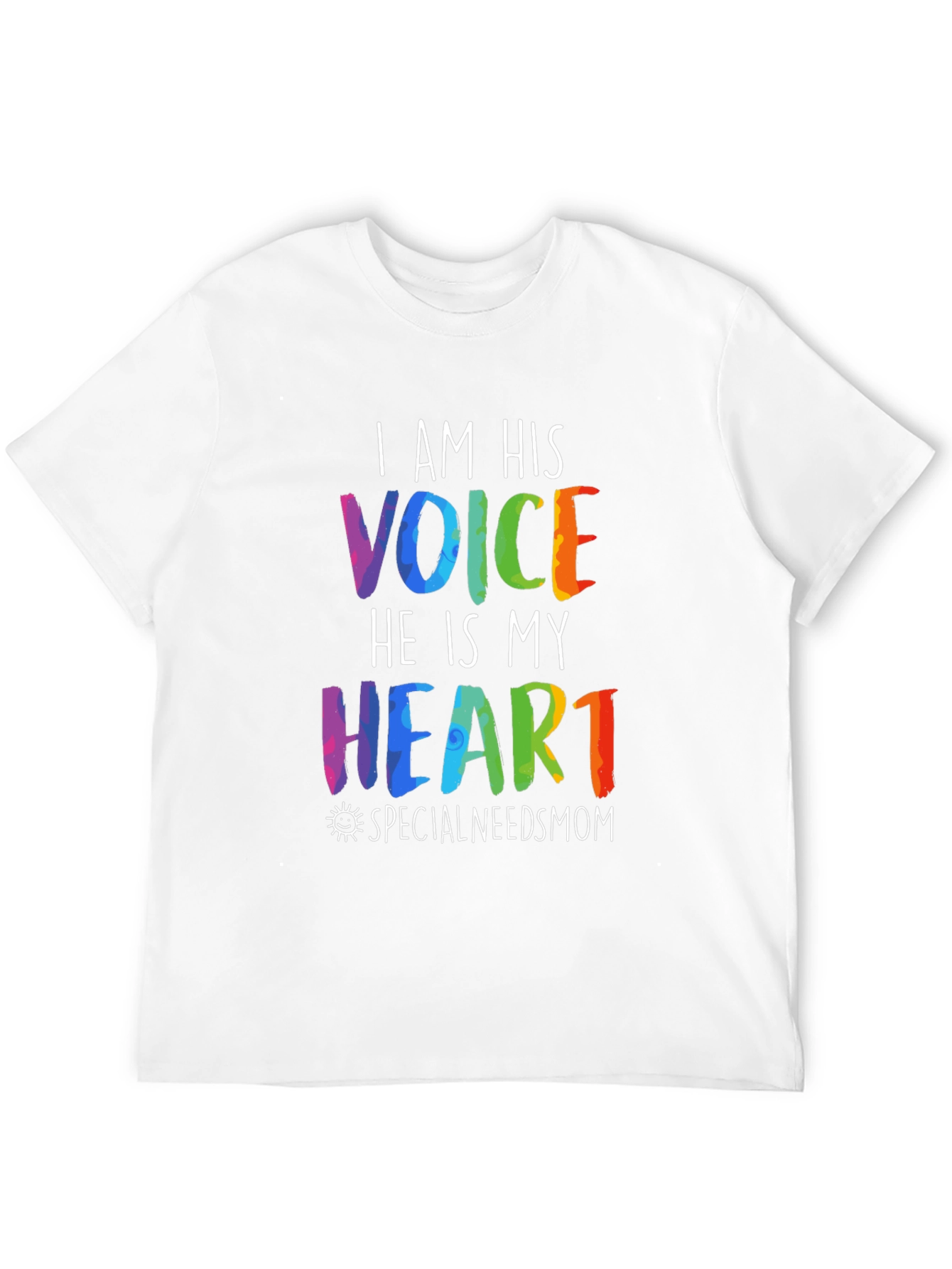 I Am His Voice Autism Awareness T-Shirt