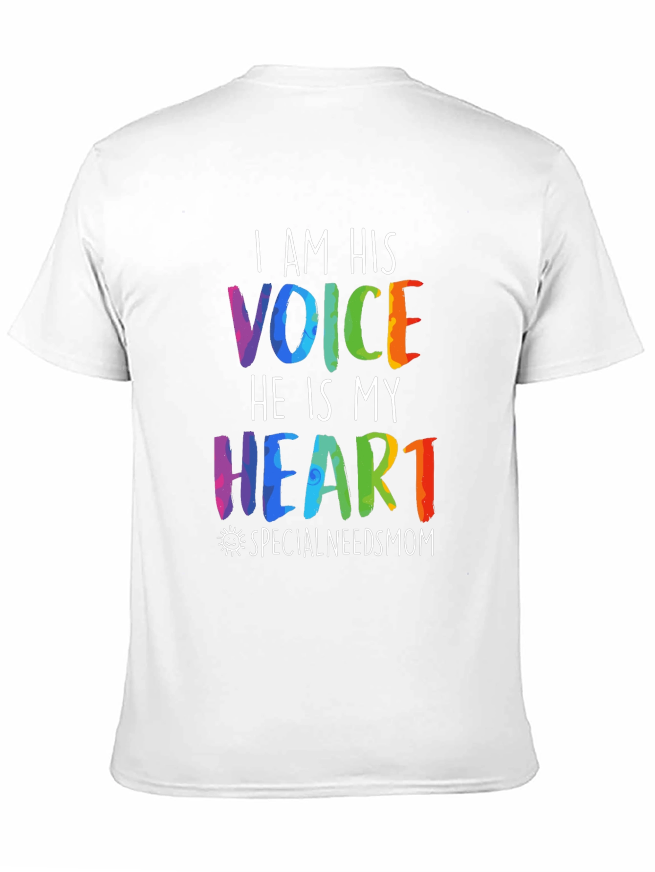 I Am His Voice Autism Awareness T-Shirt
