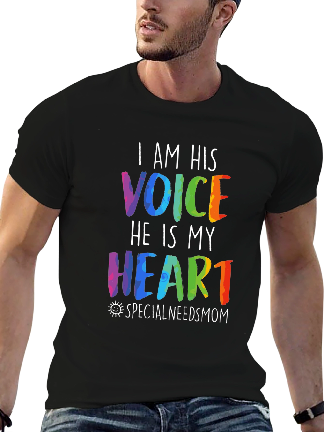 I Am His Voice Autism Awareness T-Shirt