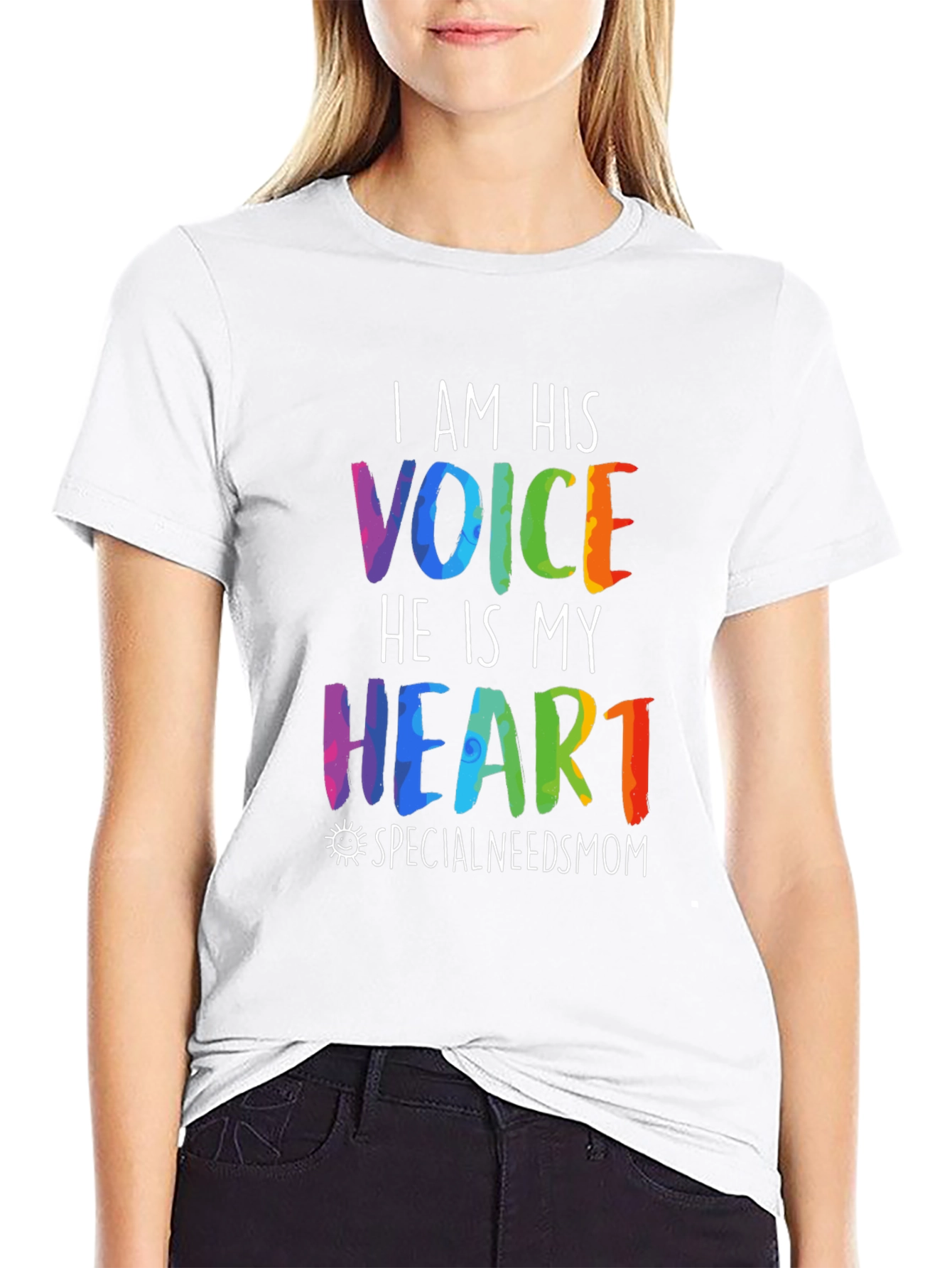 I Am His Voice Autism Awareness T-Shirt