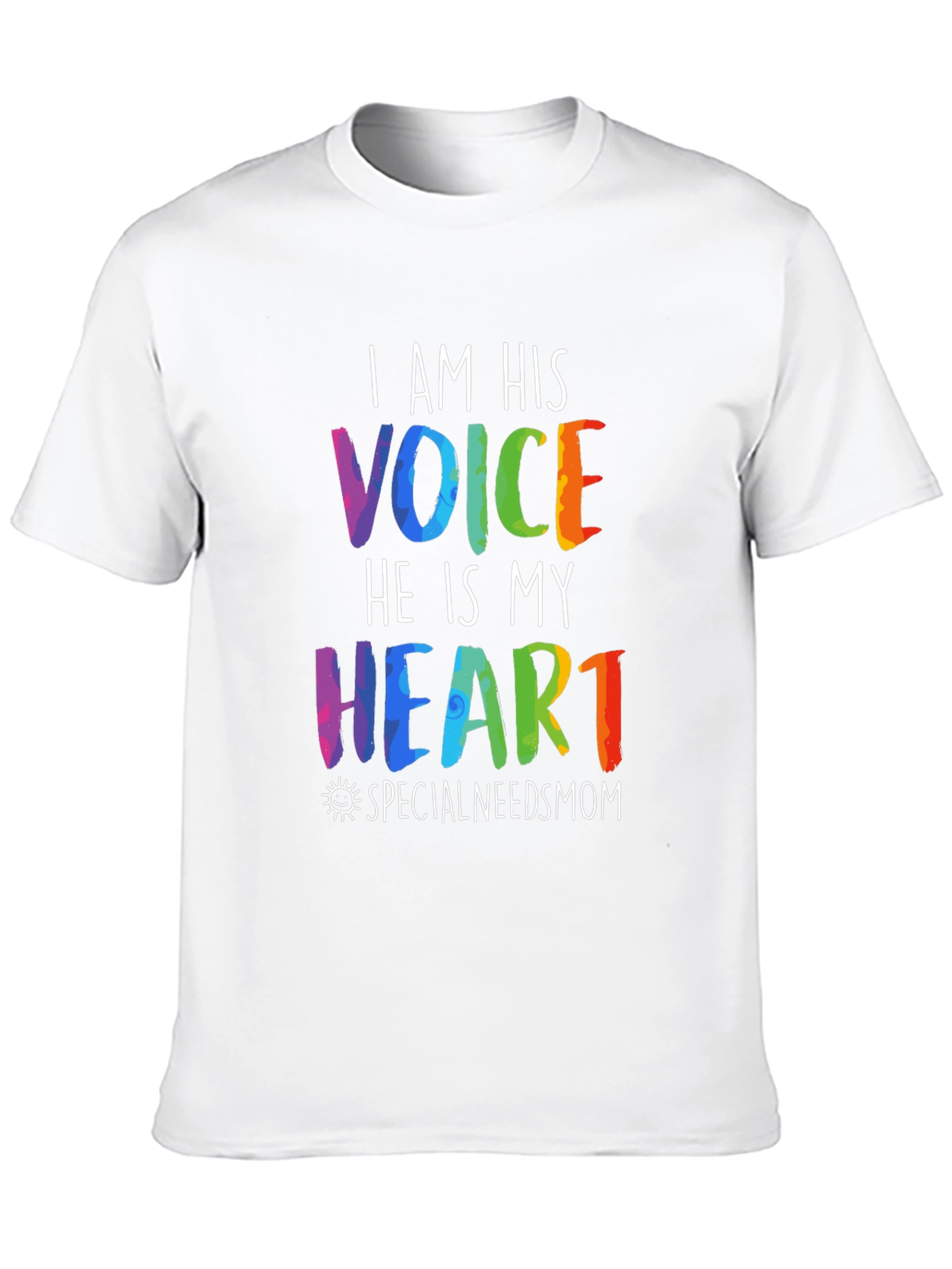 I Am His Voice Autism Awareness T-Shirt
