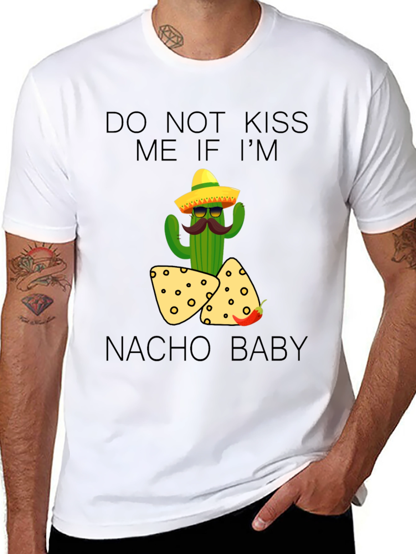 Do Not Kiss Me Nacho Baby T-Shirt