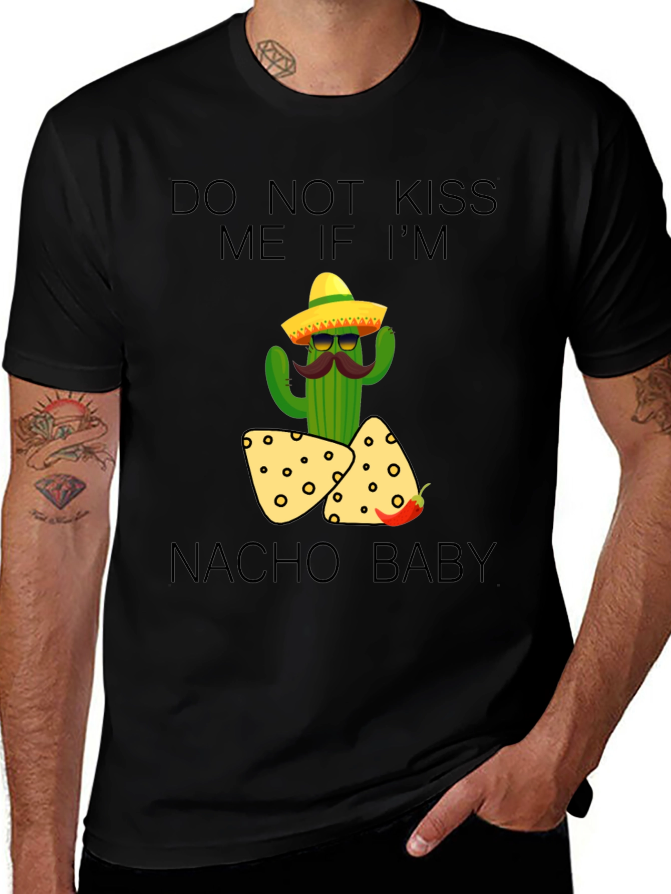 Do Not Kiss Me Nacho Baby T-Shirt